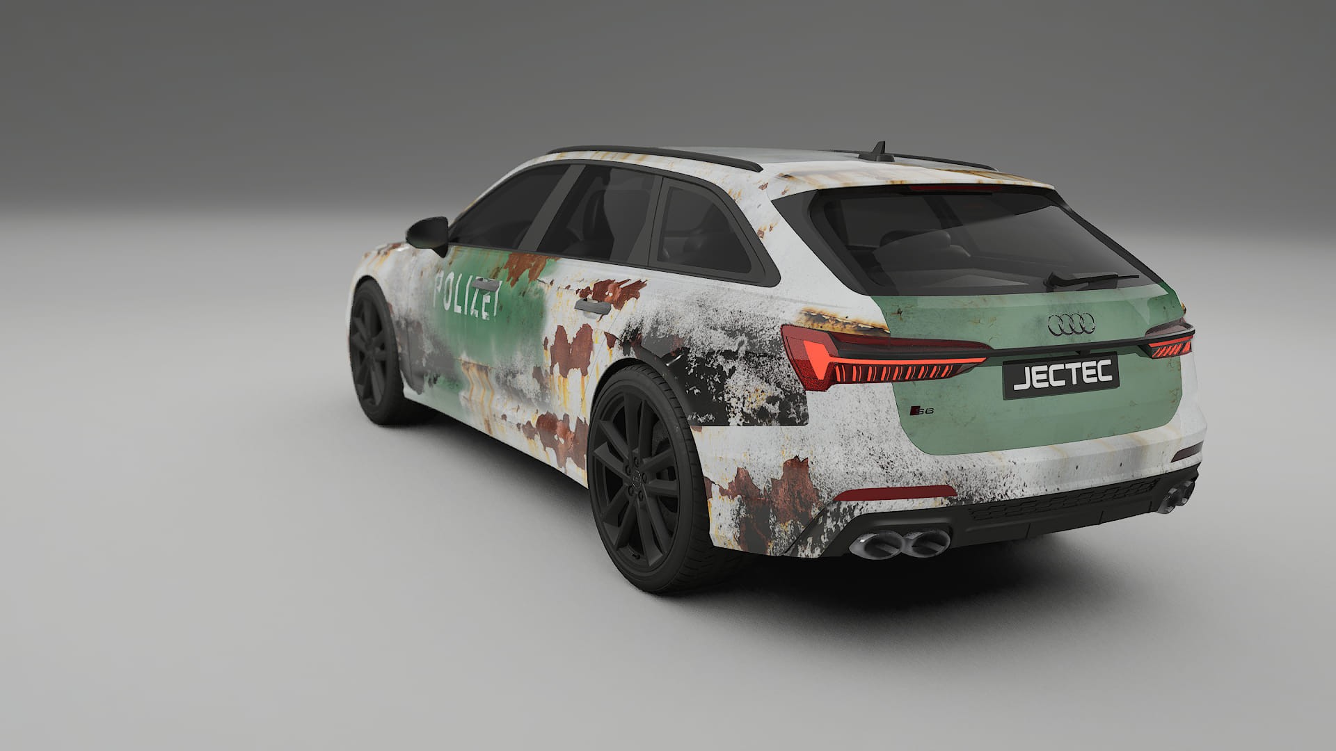 Audi S6 Avant prefacelift pre-LCI C8 COBRA 11 – Design-Wrap PPF-Kit aus bedruckbarer Polyurethanfolie