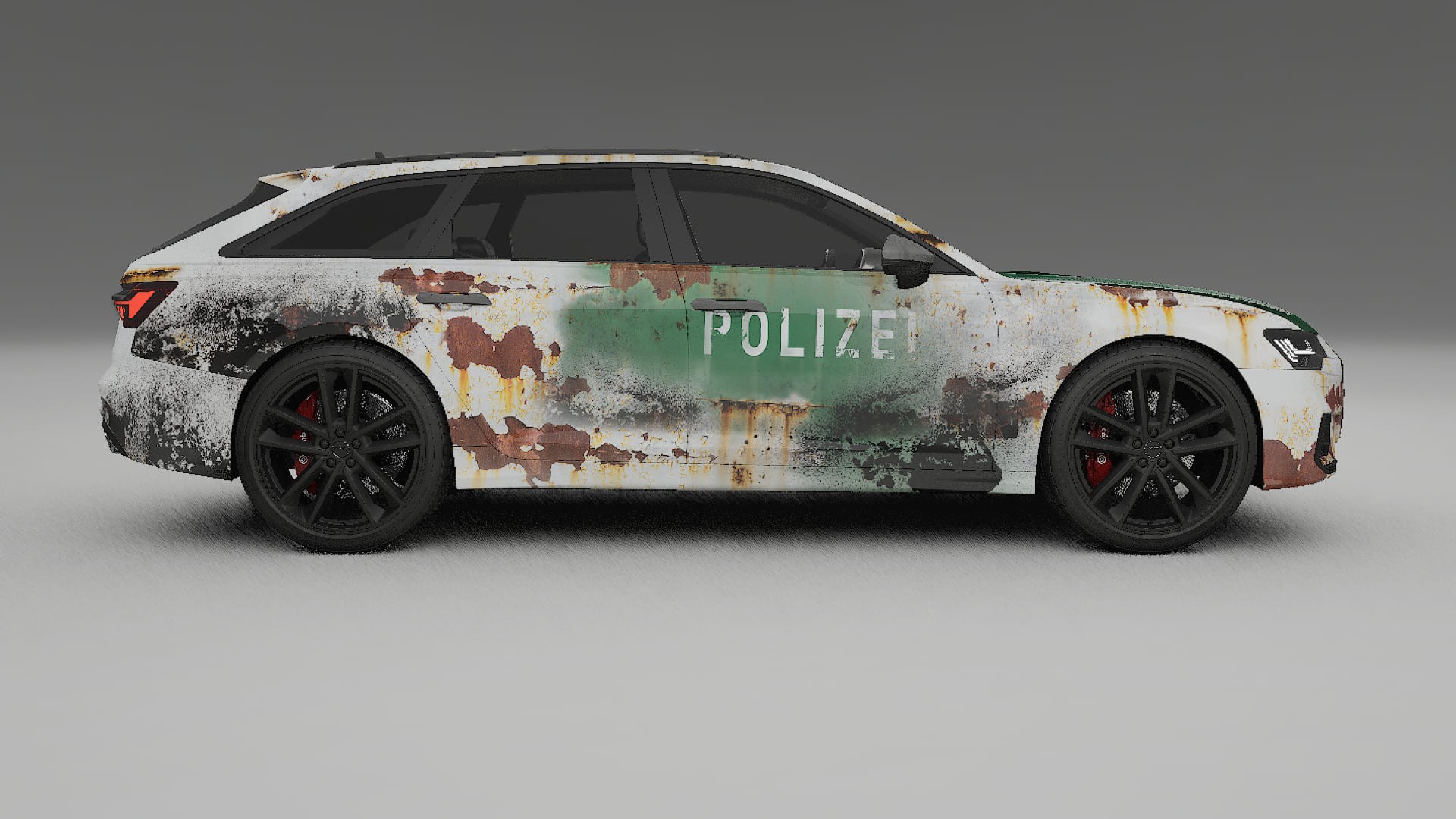 Audi S6 Avant prefacelift pre-LCI C8 COBRA 11 – Design-Wrap PPF-Kit aus bedruckbarer Polyurethanfolie