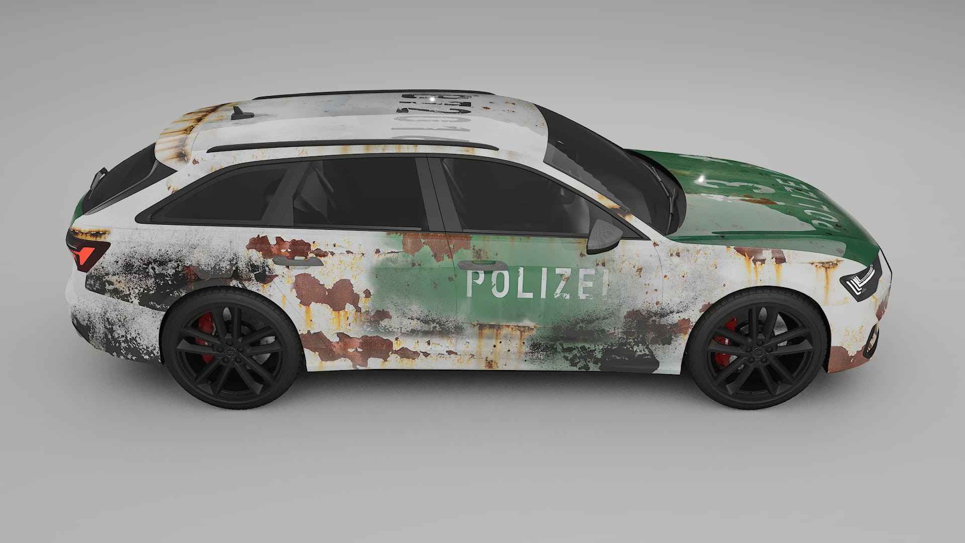 Audi S6 Avant prefacelift pre-LCI C8 COBRA 11 – Design-Wrap PPF-Kit aus bedruckbarer Polyurethanfolie