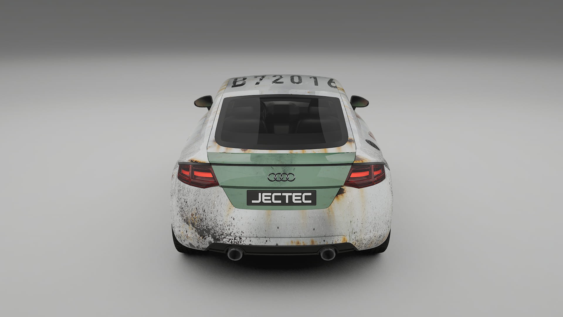 Audi TT Coupe 8S prefacelift pre-LCI COBRA 11 – Design-Wrap PPF-Kit aus bedruckbarer Polyurethanfolie