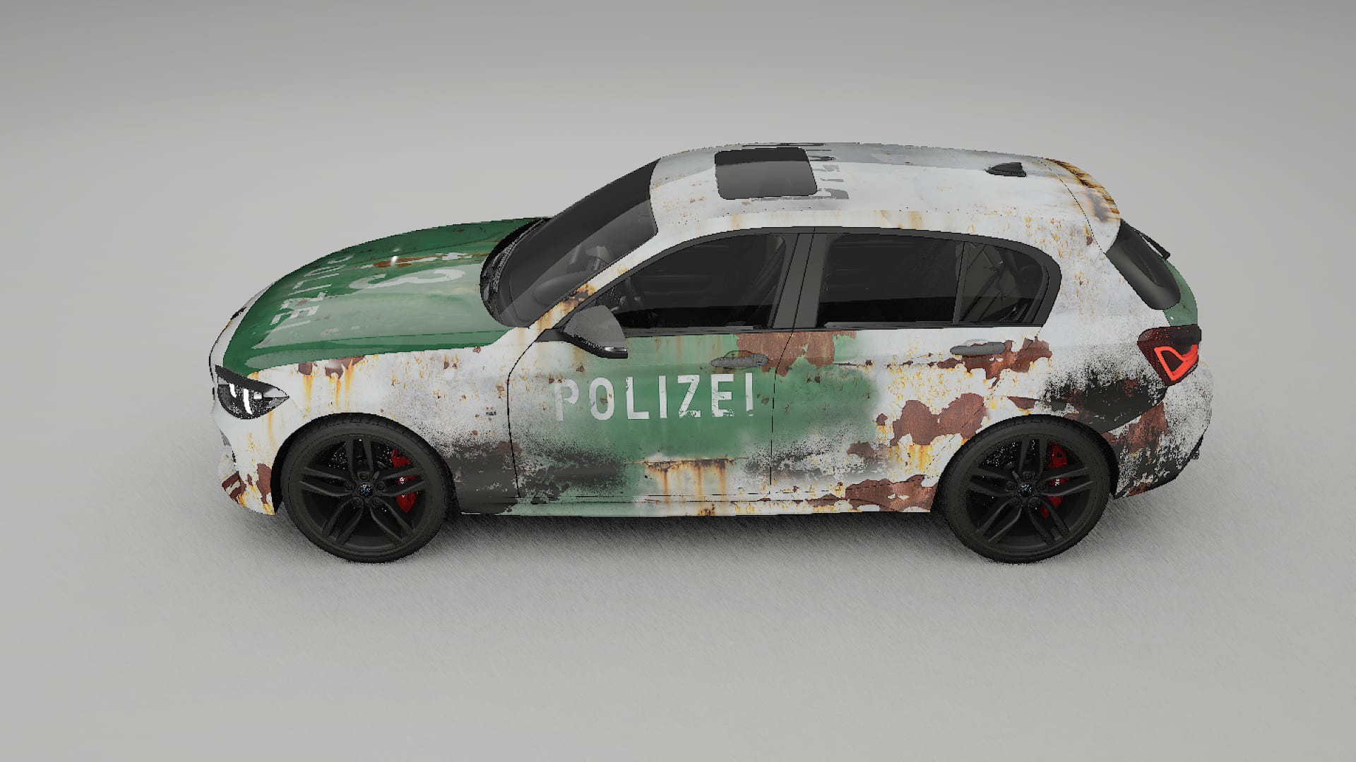 BMW 1 F20 facelift LCI COBRA 11 – Design-Wrap PPF-Kit aus bedruckbarer Polyurethanfolie