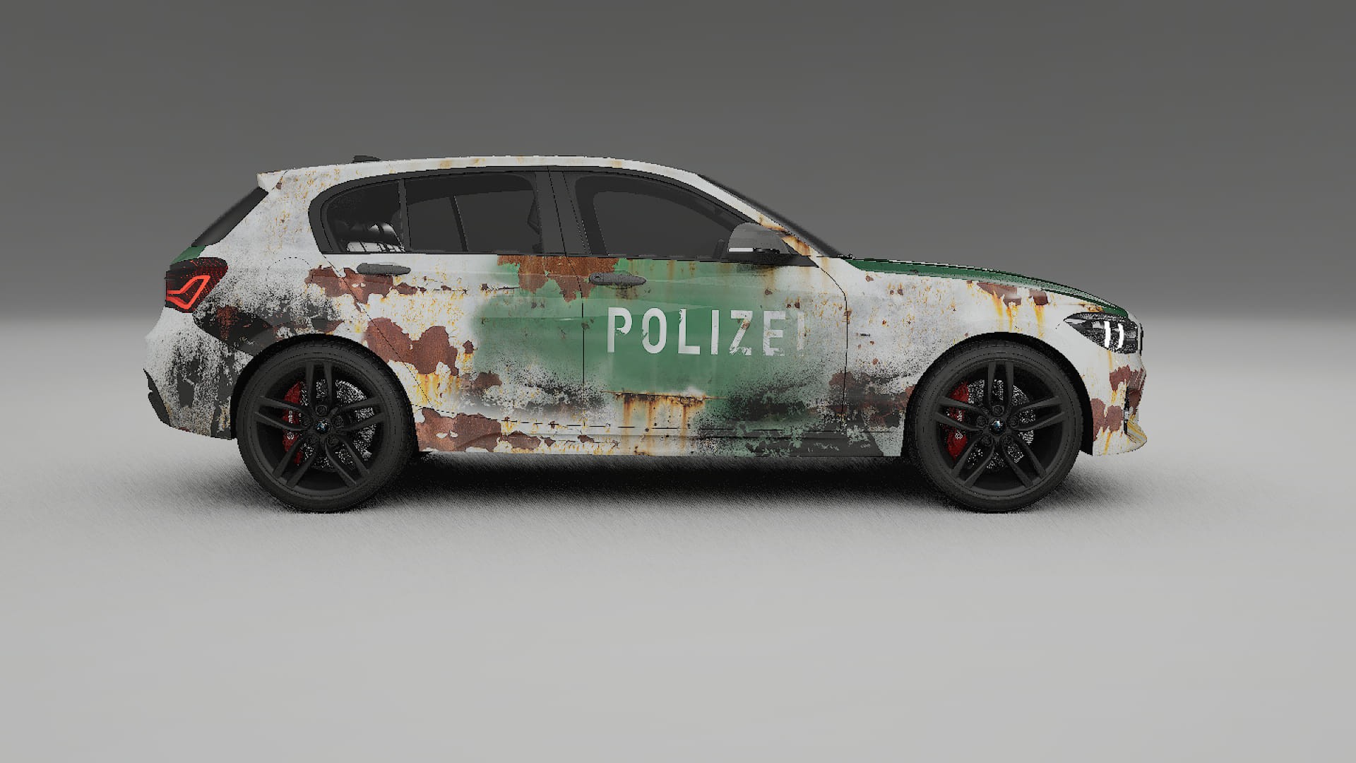 BMW 1 F20 facelift LCI COBRA 11 – Design-Wrap PPF-Kit aus bedruckbarer Polyurethanfolie