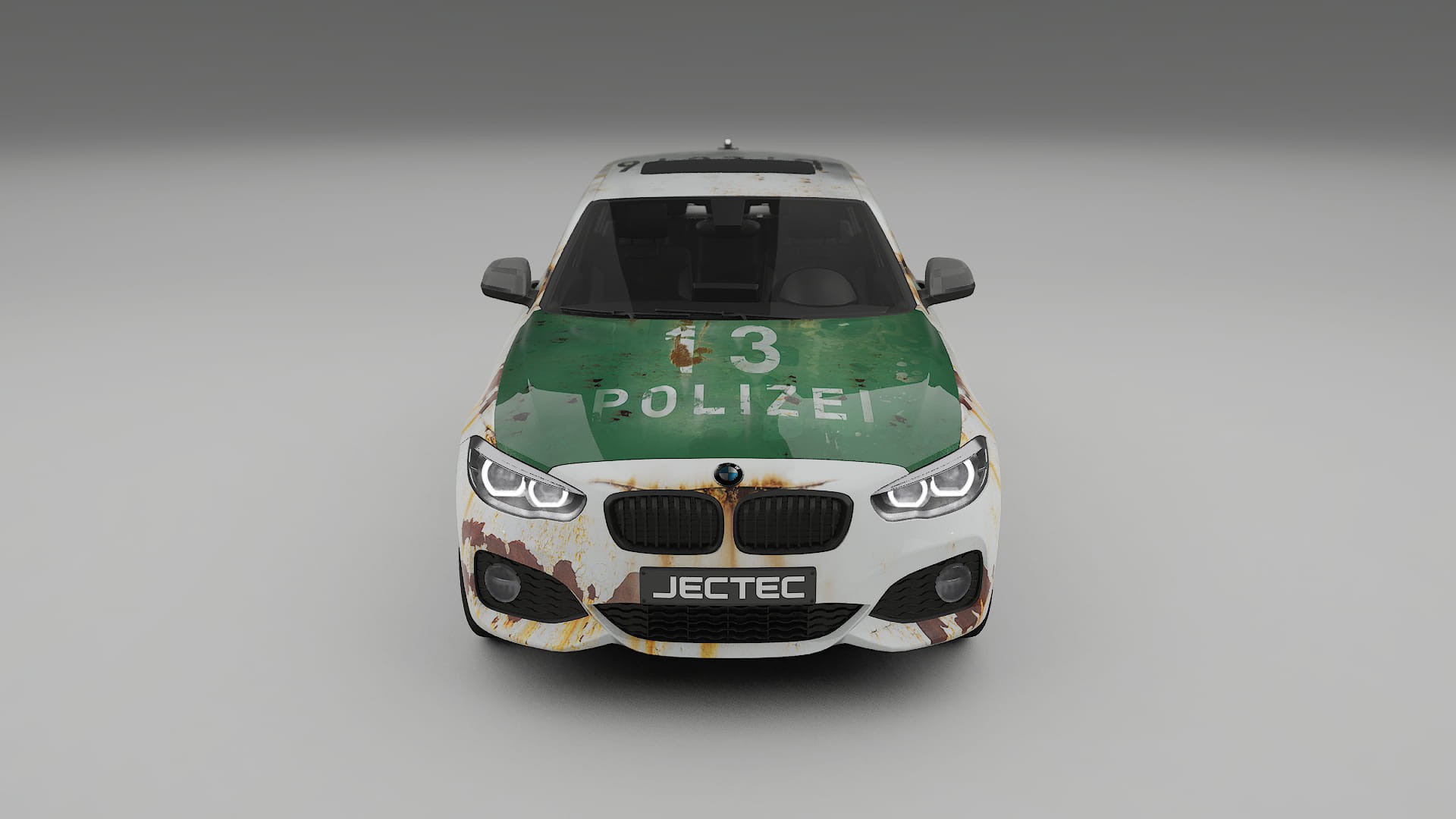 BMW 1 F20 facelift LCI COBRA 11 – Design-Wrap PPF-Kit aus bedruckbarer Polyurethanfolie