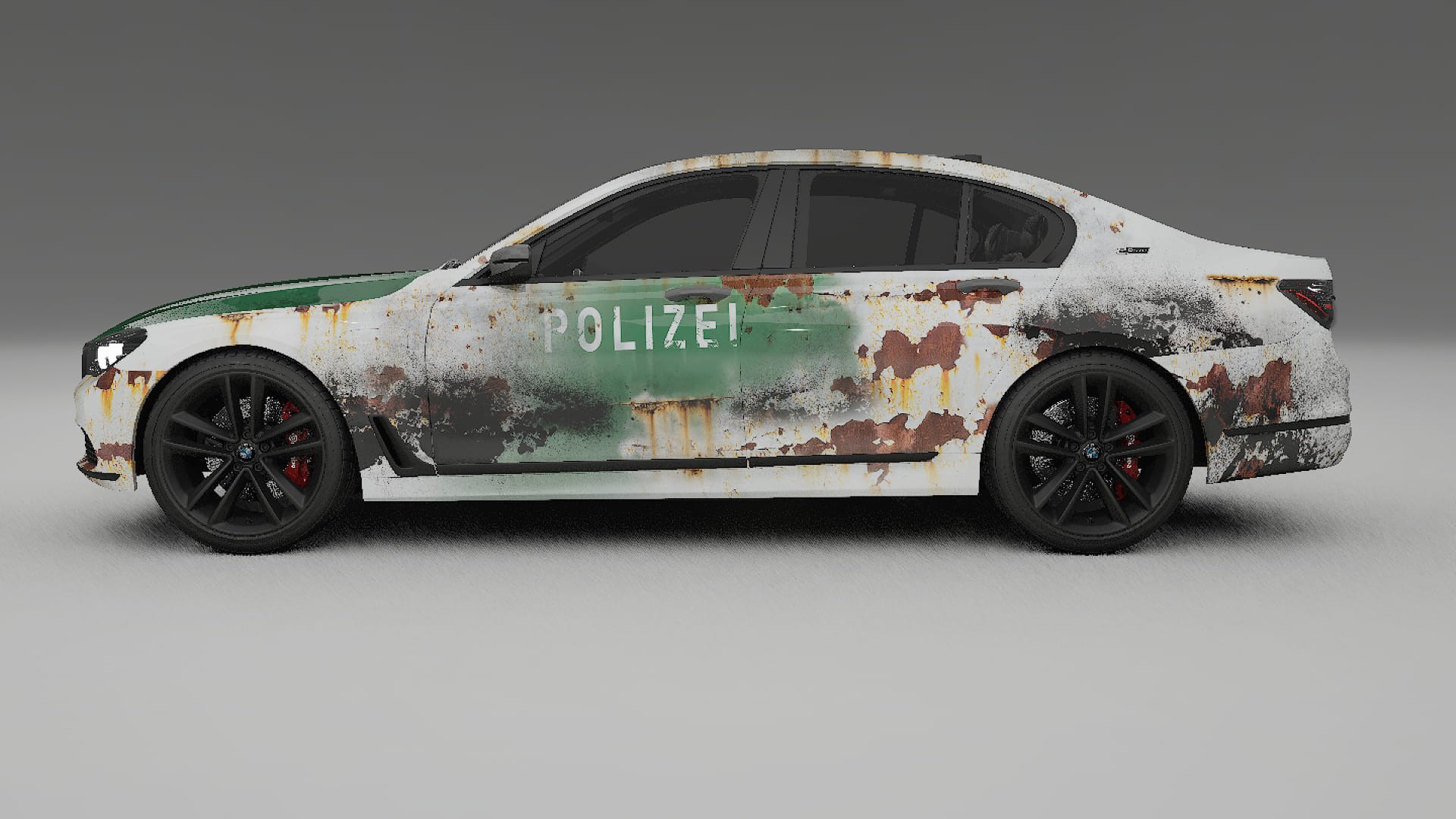 BMW 7 G11 G12 facelift LCI COBRA 11 – Design-Wrap PPF-Kit aus bedruckbarer Polyurethanfolie