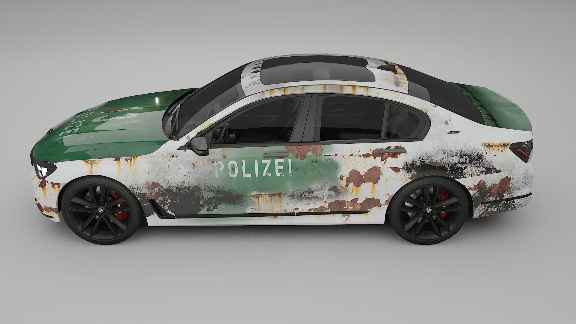 BMW 7 G11 G12 facelift LCI COBRA 11 – Design-Wrap PPF-Kit aus bedruckbarer Polyurethanfolie