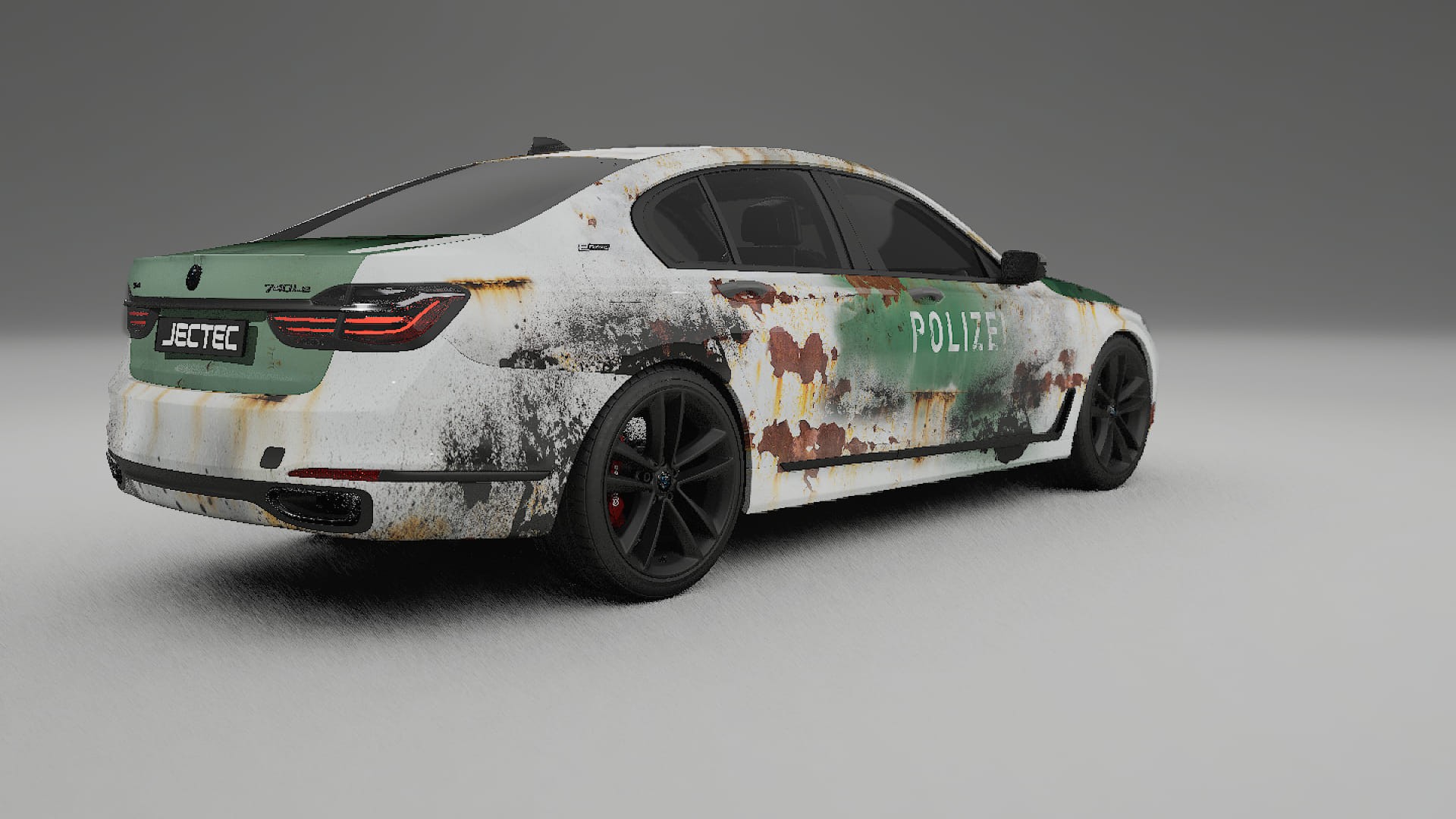 BMW 7 G11 G12 facelift LCI COBRA 11 – Design-Wrap PPF-Kit aus bedruckbarer Polyurethanfolie