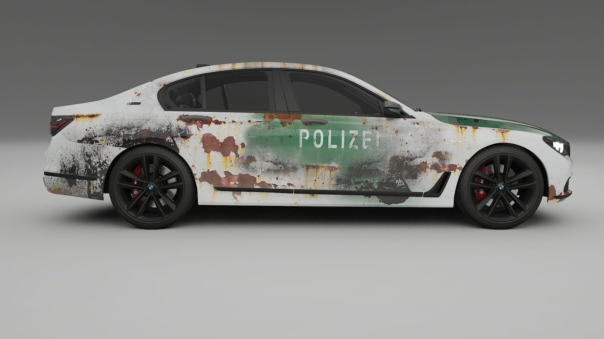 BMW 7 G11 G12 facelift LCI COBRA 11 – Design-Wrap PPF-Kit aus bedruckbarer Polyurethanfolie