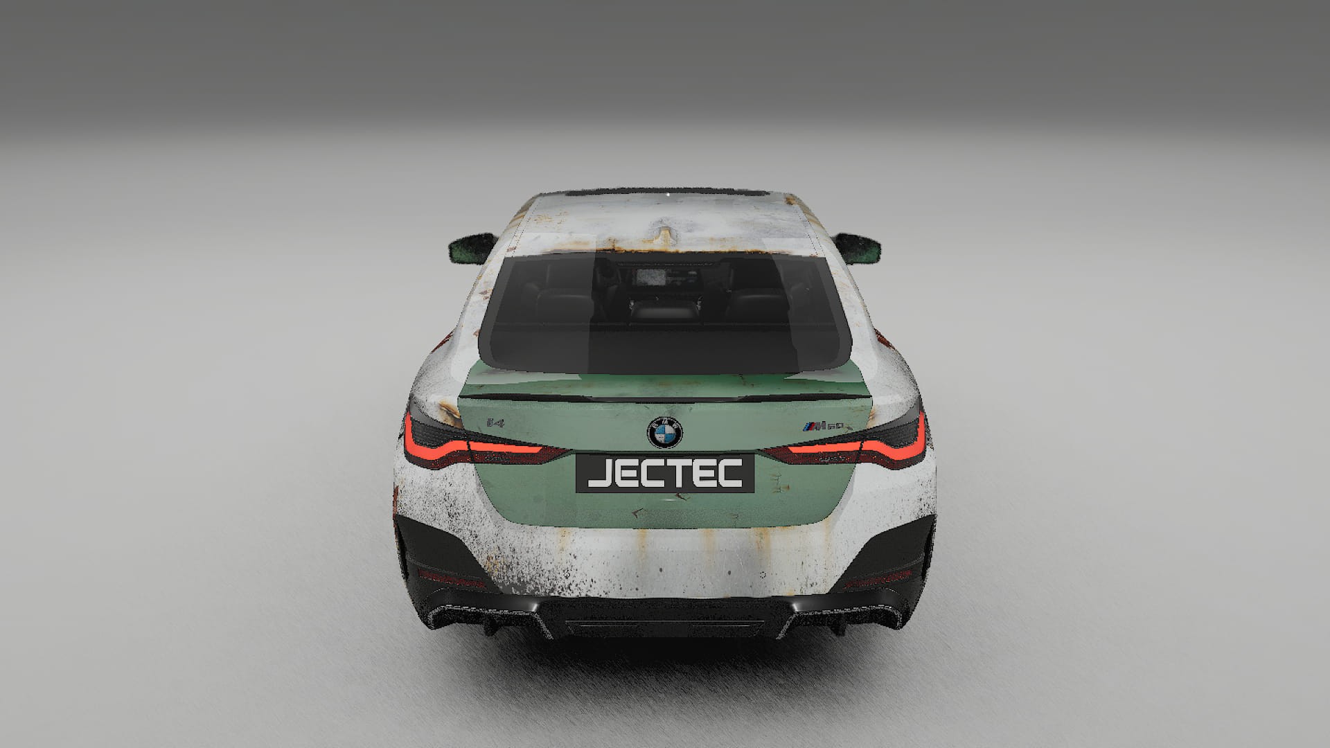 BMW I4 G26 M-Package COBRA 11 – Design-Wrap PPF-Kit aus bedruckbarer Polyurethanfolie
