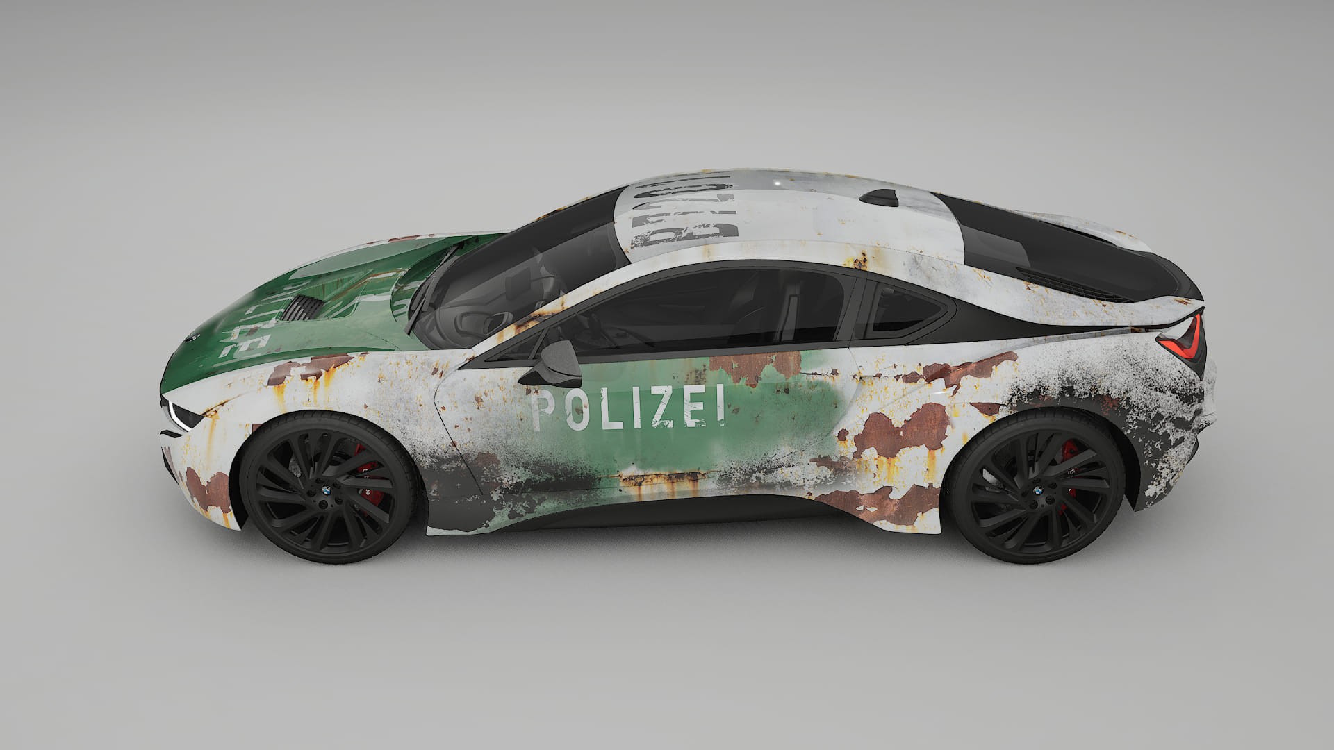 BMW I8 I12 COBRA 11 – Design-Wrap PPF-Kit aus bedruckbarer Polyurethanfolie