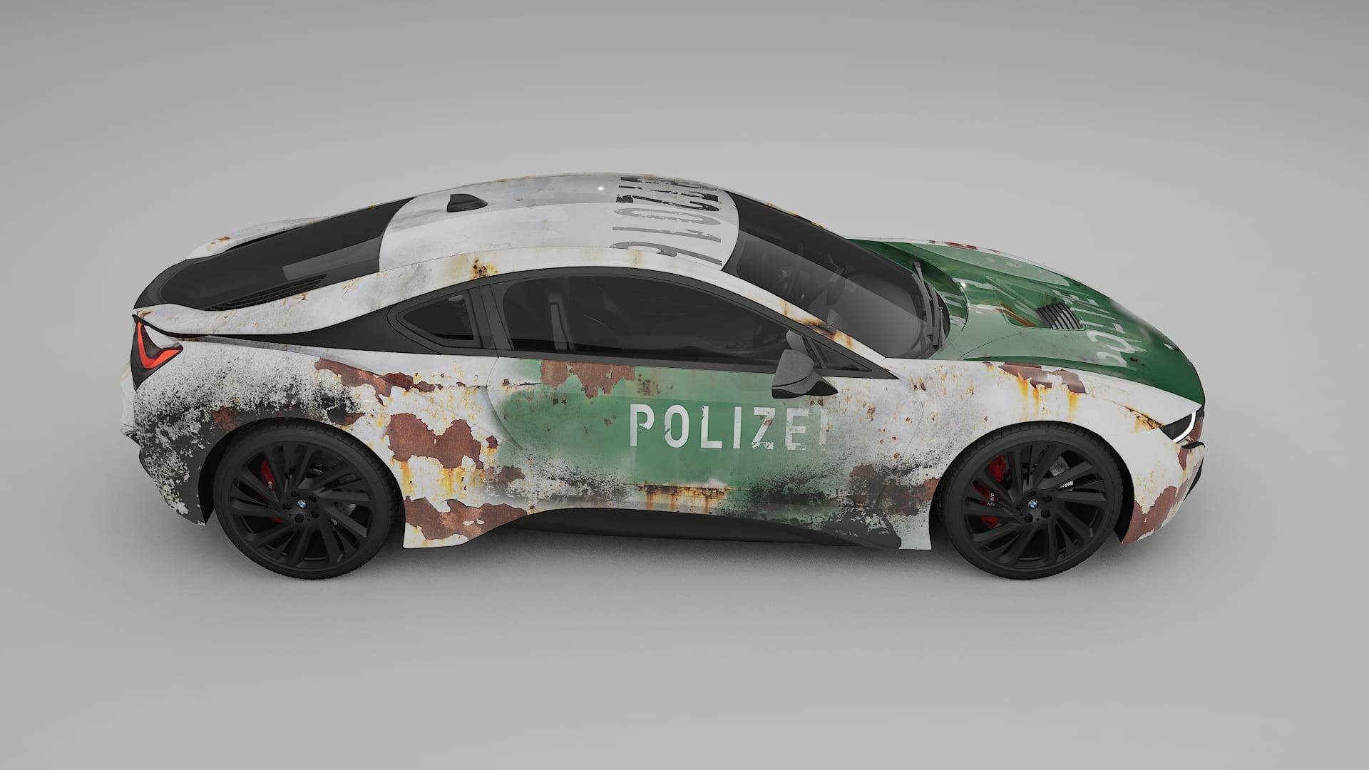 BMW I8 I12 COBRA 11 – Design-Wrap PPF-Kit aus bedruckbarer Polyurethanfolie