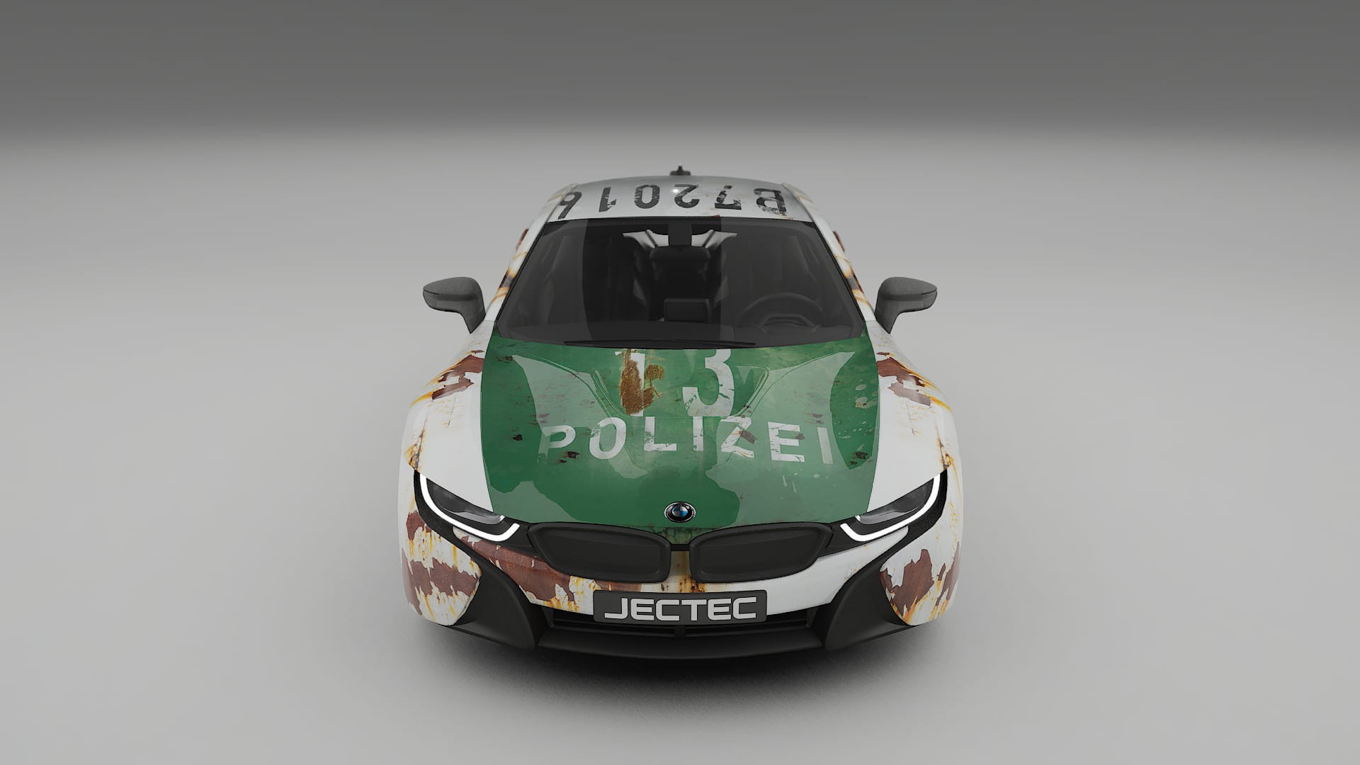 BMW I8 I12 COBRA 11 – Design-Wrap PPF-Kit aus bedruckbarer Polyurethanfolie