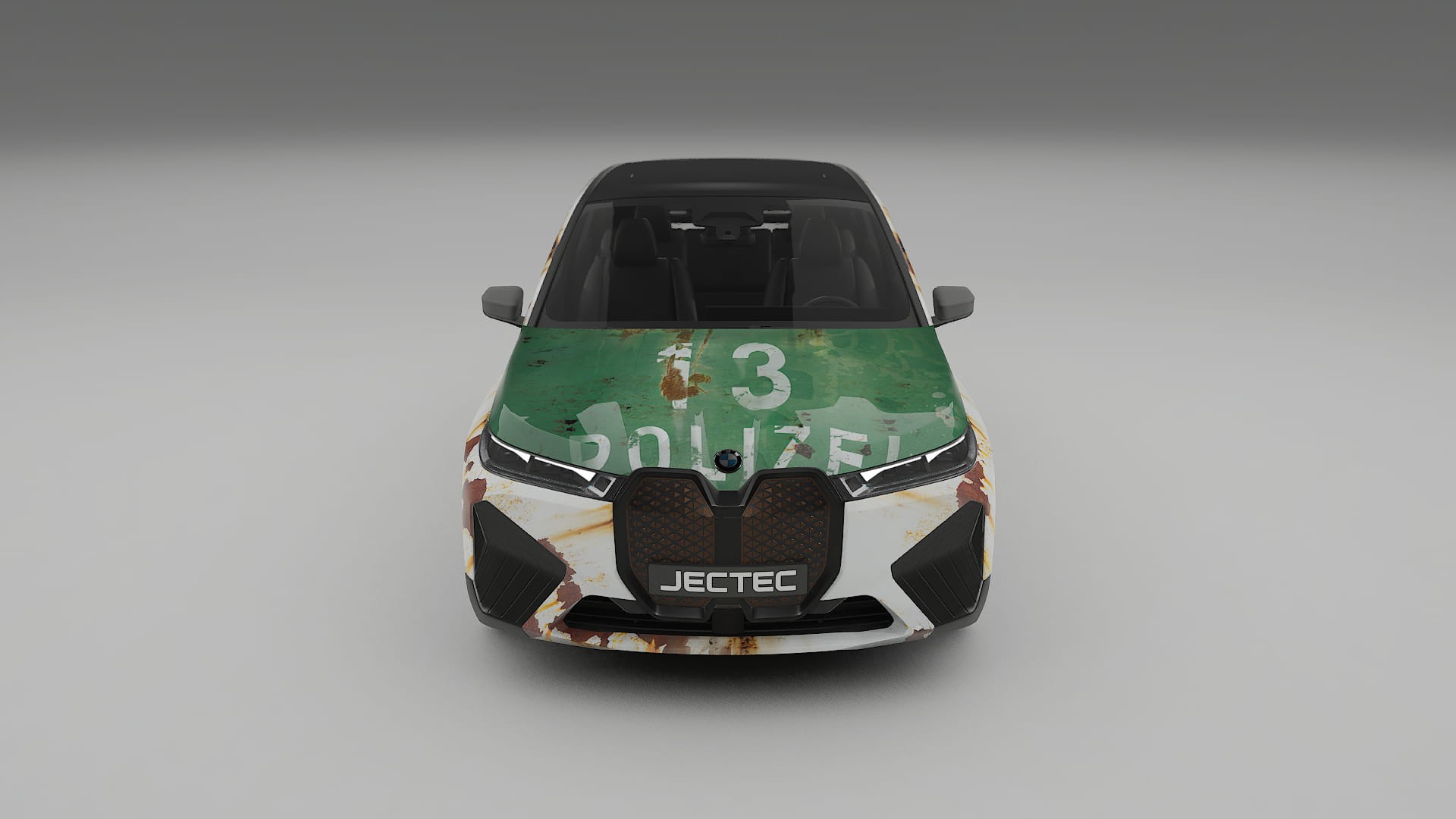 BMW iX M60 COBRA 11 – Design-Wrap PPF-Kit aus bedruckbarer Polyurethanfolie