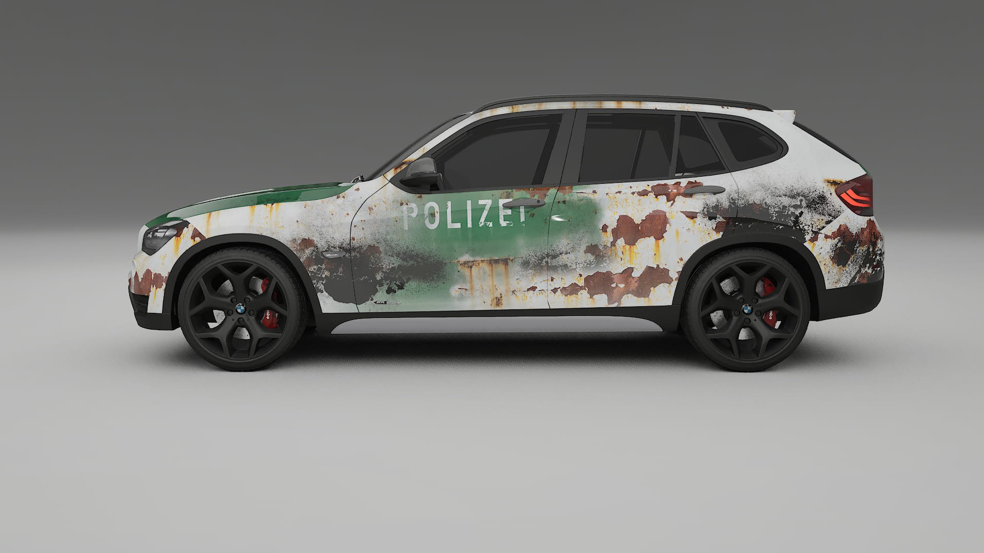 BMW X1 E84 COBRA 11 – Design-Wrap PPF-Kit aus bedruckbarer Polyurethanfolie