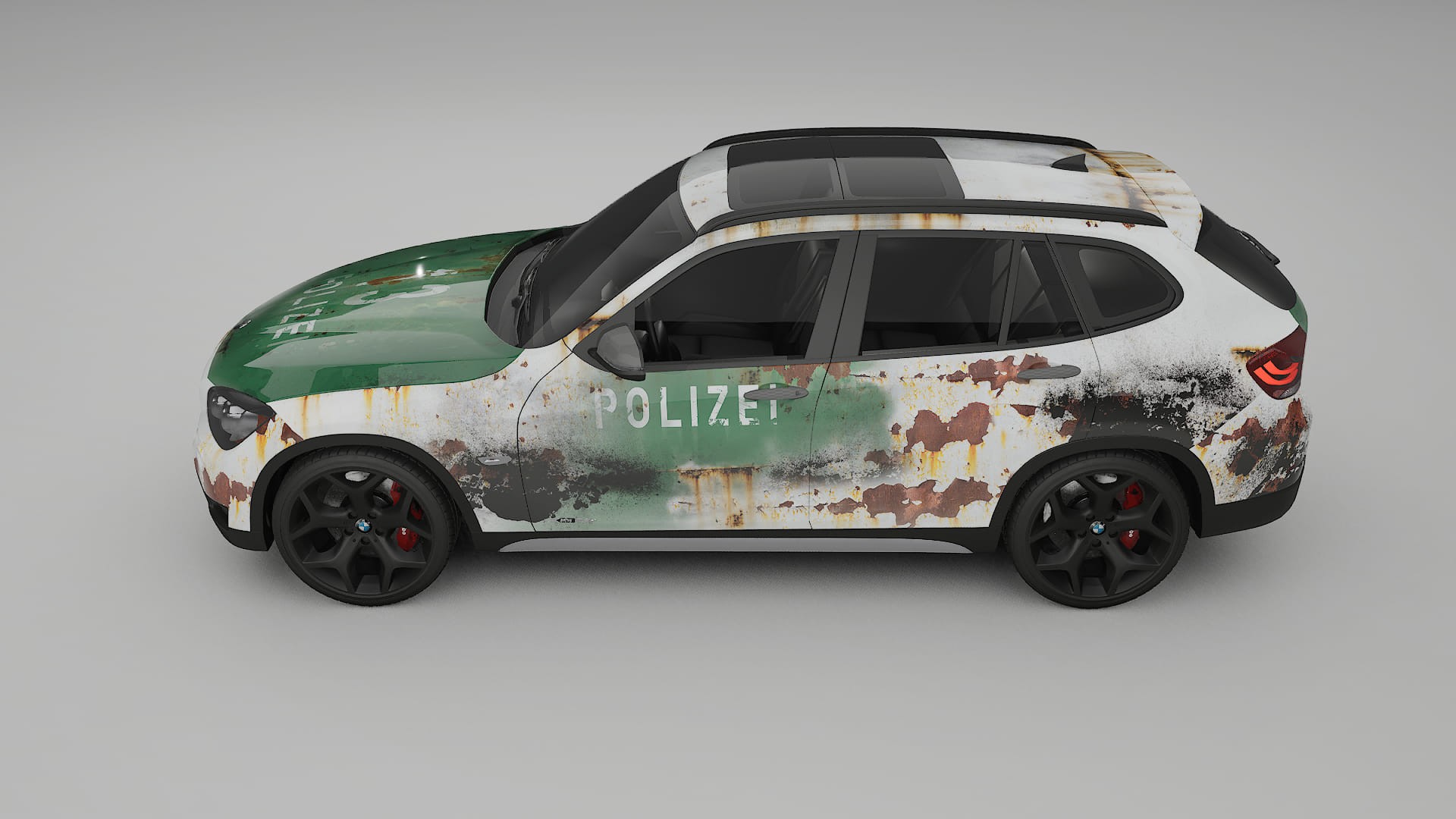 BMW X1 E84 COBRA 11 – Design-Wrap PPF-Kit aus bedruckbarer Polyurethanfolie