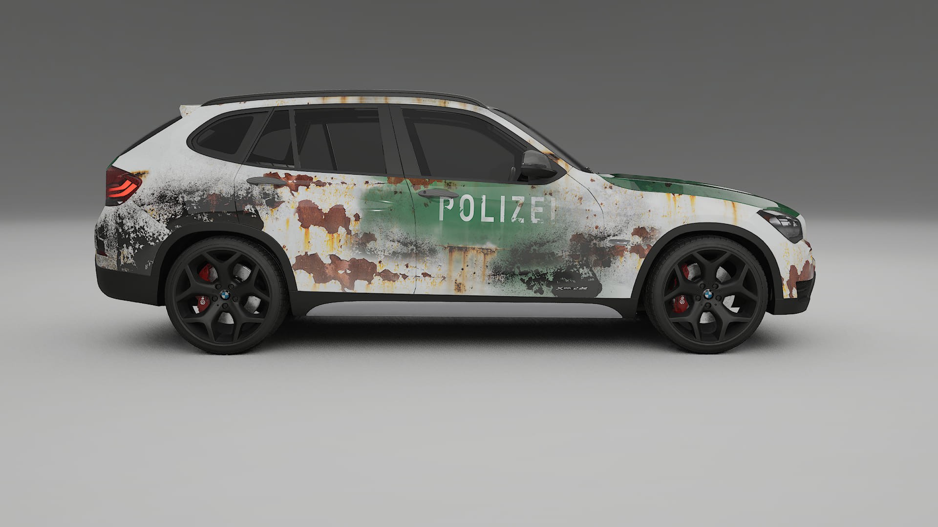 BMW X1 E84 COBRA 11 – Design-Wrap PPF-Kit aus bedruckbarer Polyurethanfolie