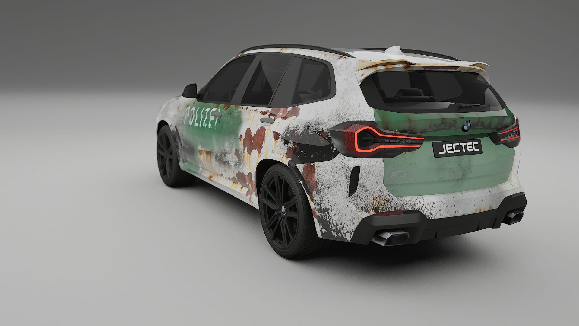 BMW X3 G01 facelift COBRA 11 – Design-Wrap PPF-Kit aus bedruckbarer Polyurethanfolie