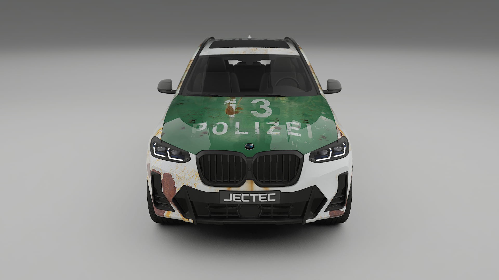 BMW X3 G01 facelift COBRA 11 – Design-Wrap PPF-Kit aus bedruckbarer Polyurethanfolie