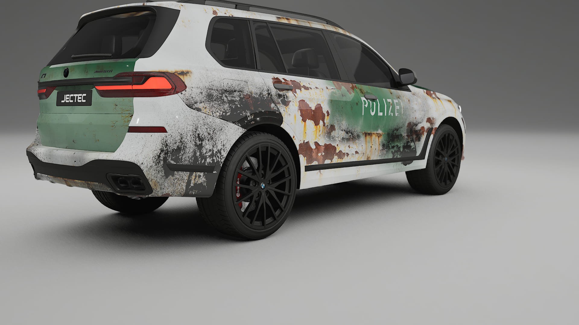 BMW X7 M G07 COBRA 11 – Design-Wrap PPF-Kit aus bedruckbarer Polyurethanfolie