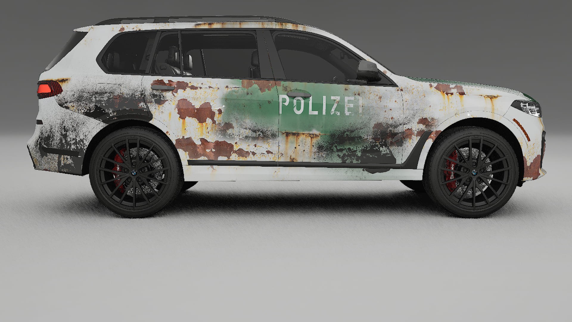 BMW X7 M G07 COBRA 11 – Design-Wrap PPF-Kit aus bedruckbarer Polyurethanfolie