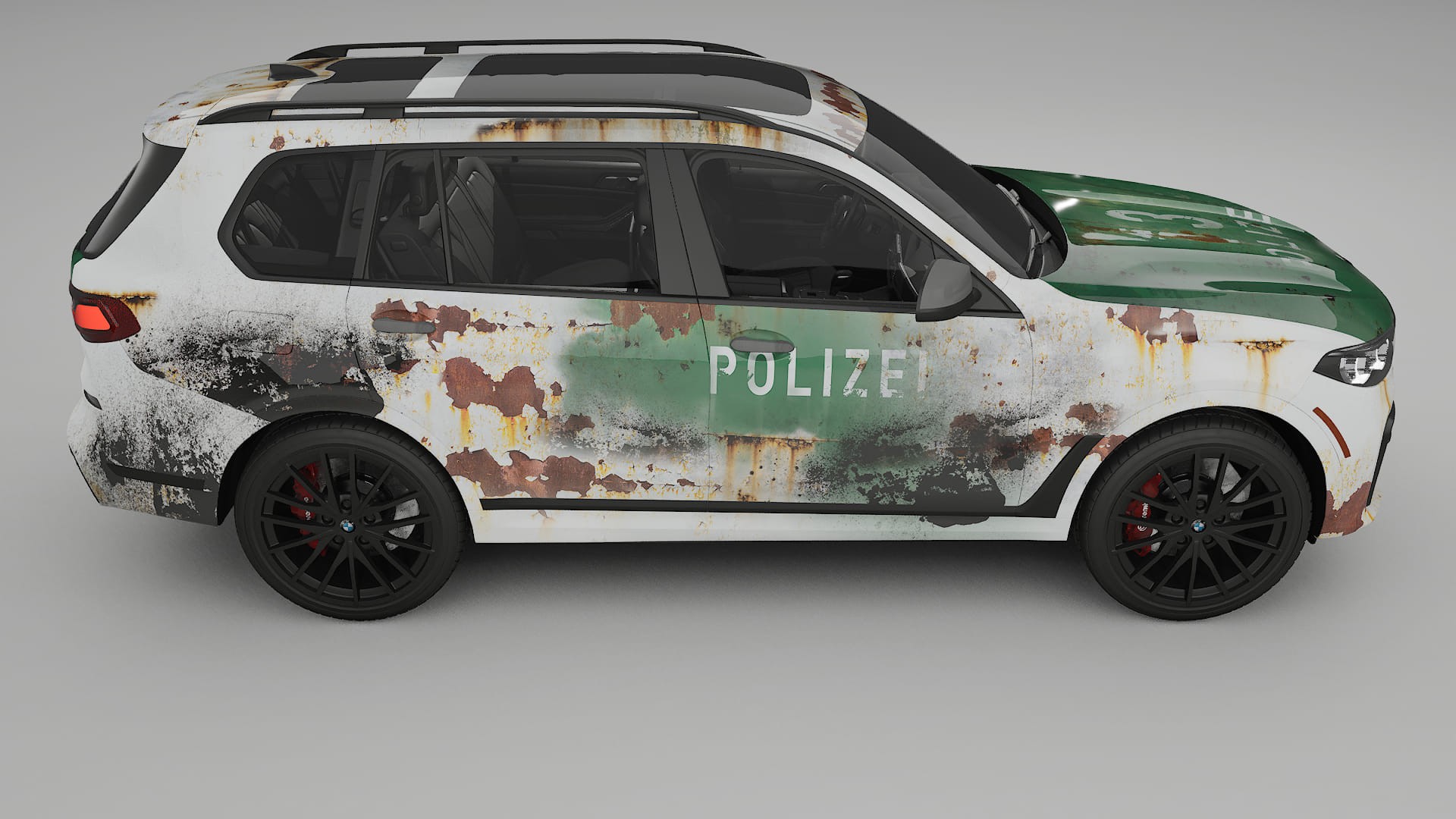 BMW X7 M G07 COBRA 11 – Design-Wrap PPF-Kit aus bedruckbarer Polyurethanfolie