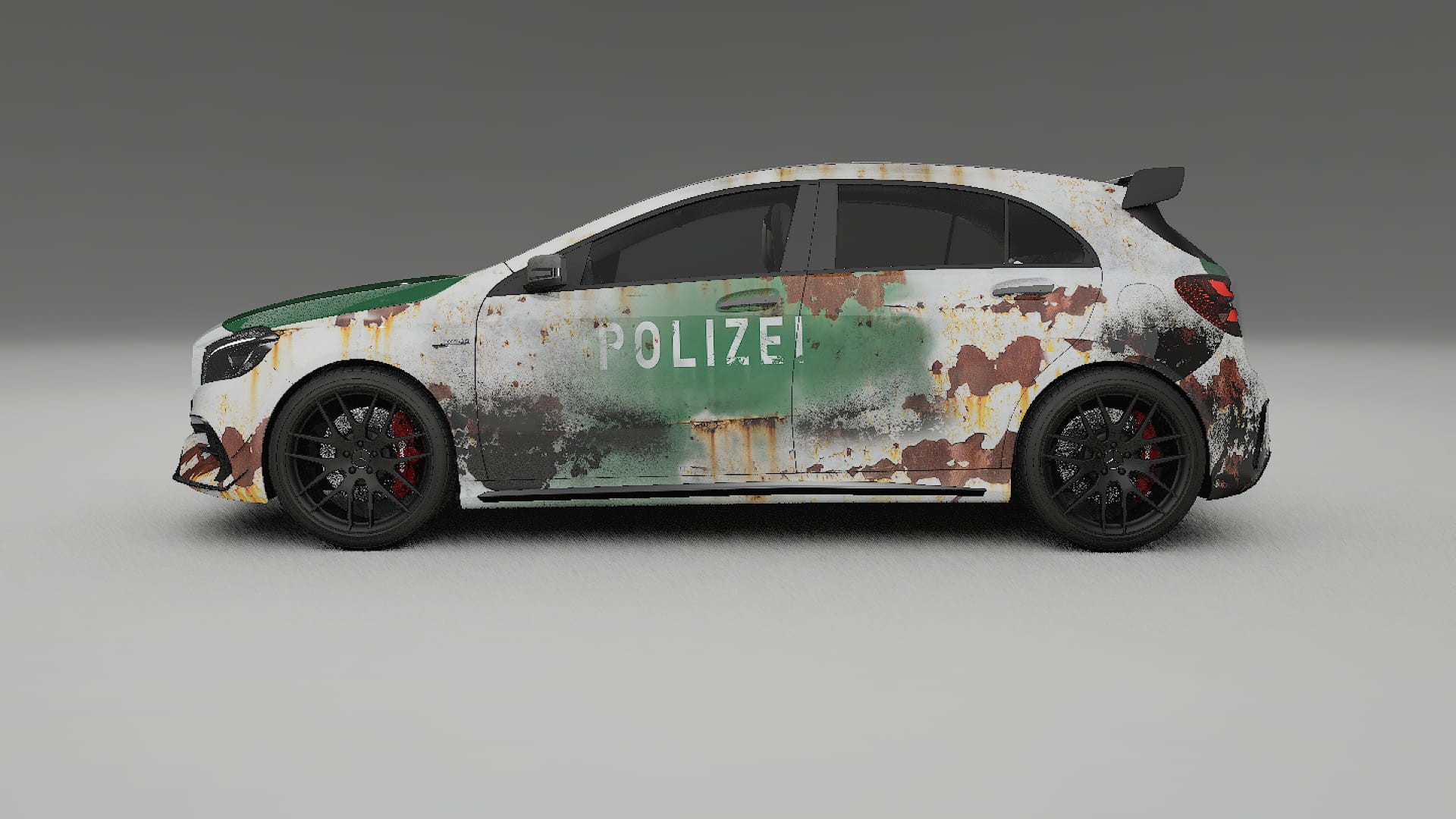 Mercedes A45 AMG W176 COBRA 11 – Design-Wrap PPF-Kit aus bedruckbarer Polyurethanfolie