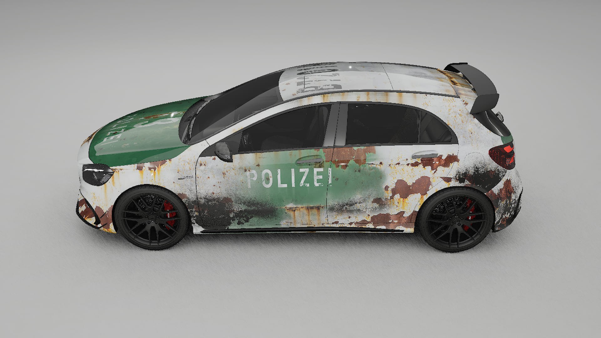 Mercedes A45 AMG W176 COBRA 11 – Design-Wrap PPF-Kit aus bedruckbarer Polyurethanfolie
