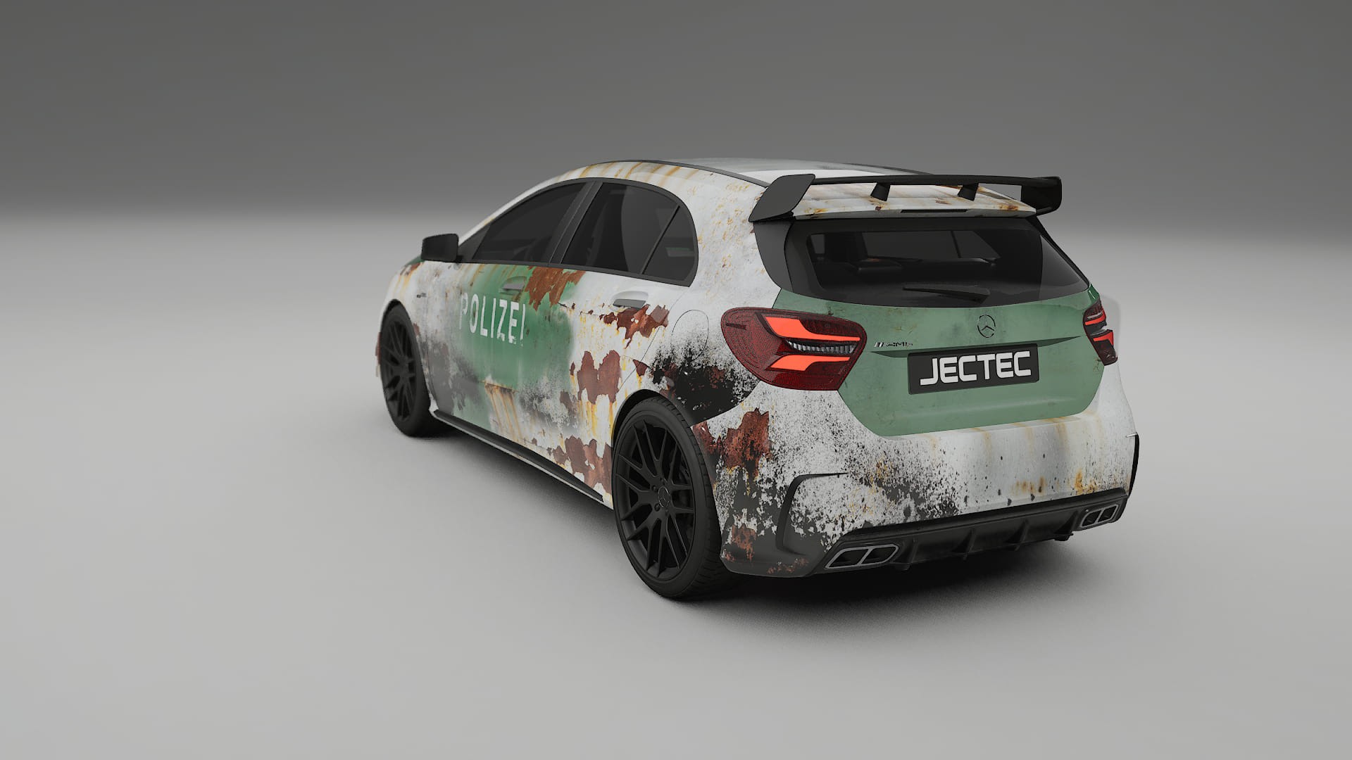 Mercedes A45 AMG W176 COBRA 11 – Design-Wrap PPF-Kit aus bedruckbarer Polyurethanfolie