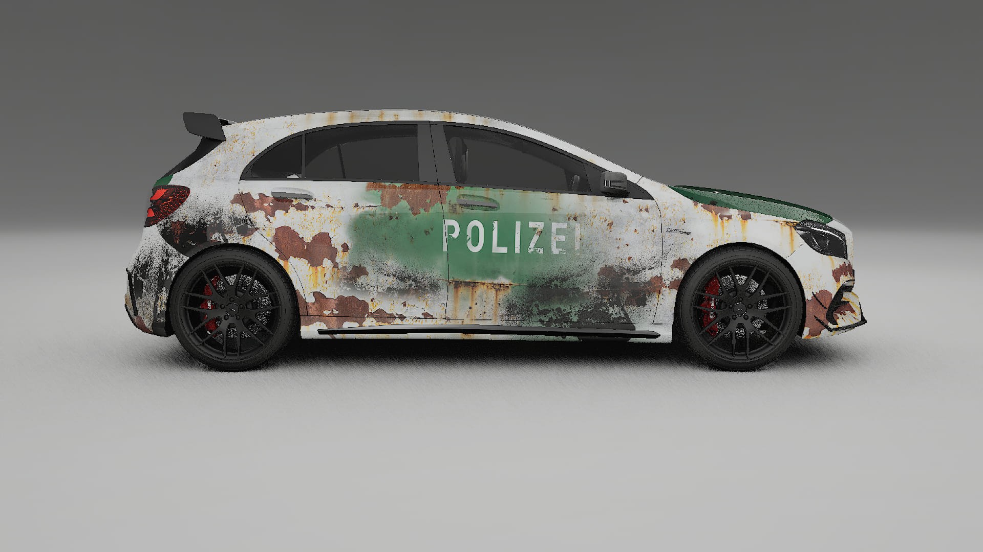 Mercedes A45 AMG W176 COBRA 11 – Design-Wrap PPF-Kit aus bedruckbarer Polyurethanfolie