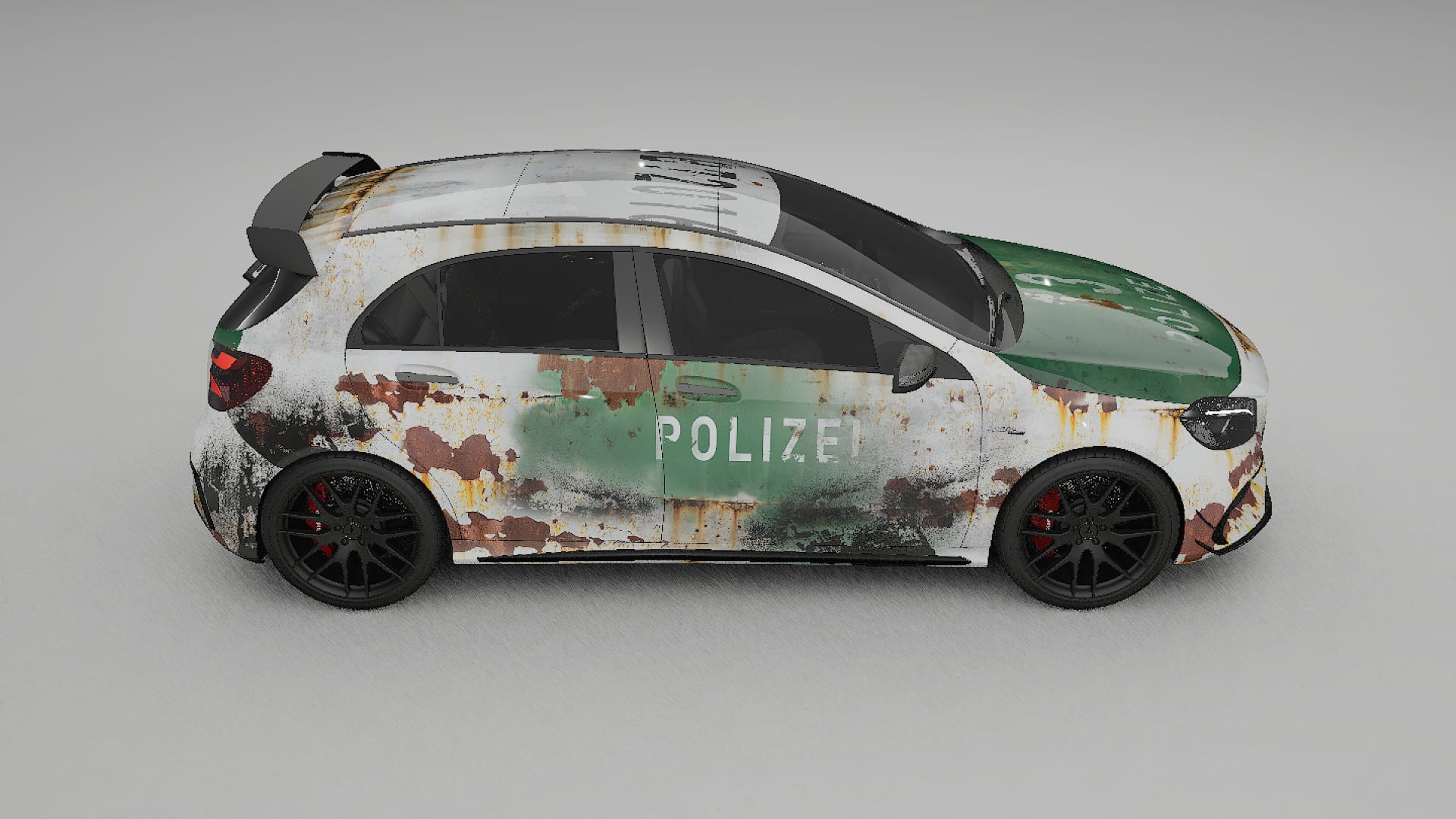Mercedes A45 AMG W176 COBRA 11 – Design-Wrap PPF-Kit aus bedruckbarer Polyurethanfolie