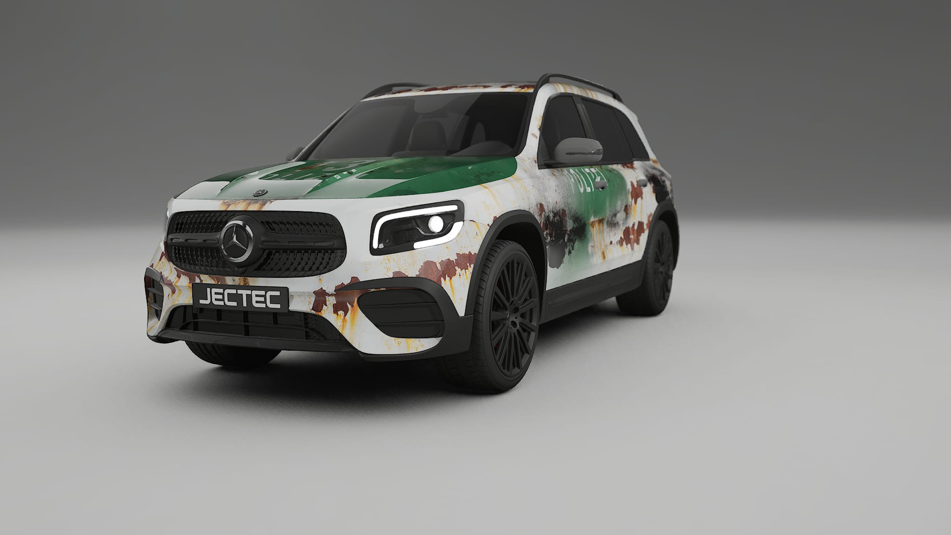 Mercedes AMG GLB COBRA 11 – Design-Wrap PPF-Kit aus bedruckbarer Polyurethanfolie