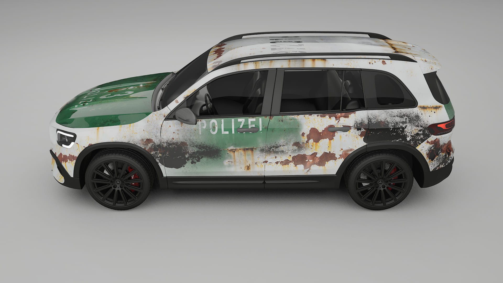 Mercedes AMG GLB COBRA 11 – Design-Wrap PPF-Kit aus bedruckbarer Polyurethanfolie