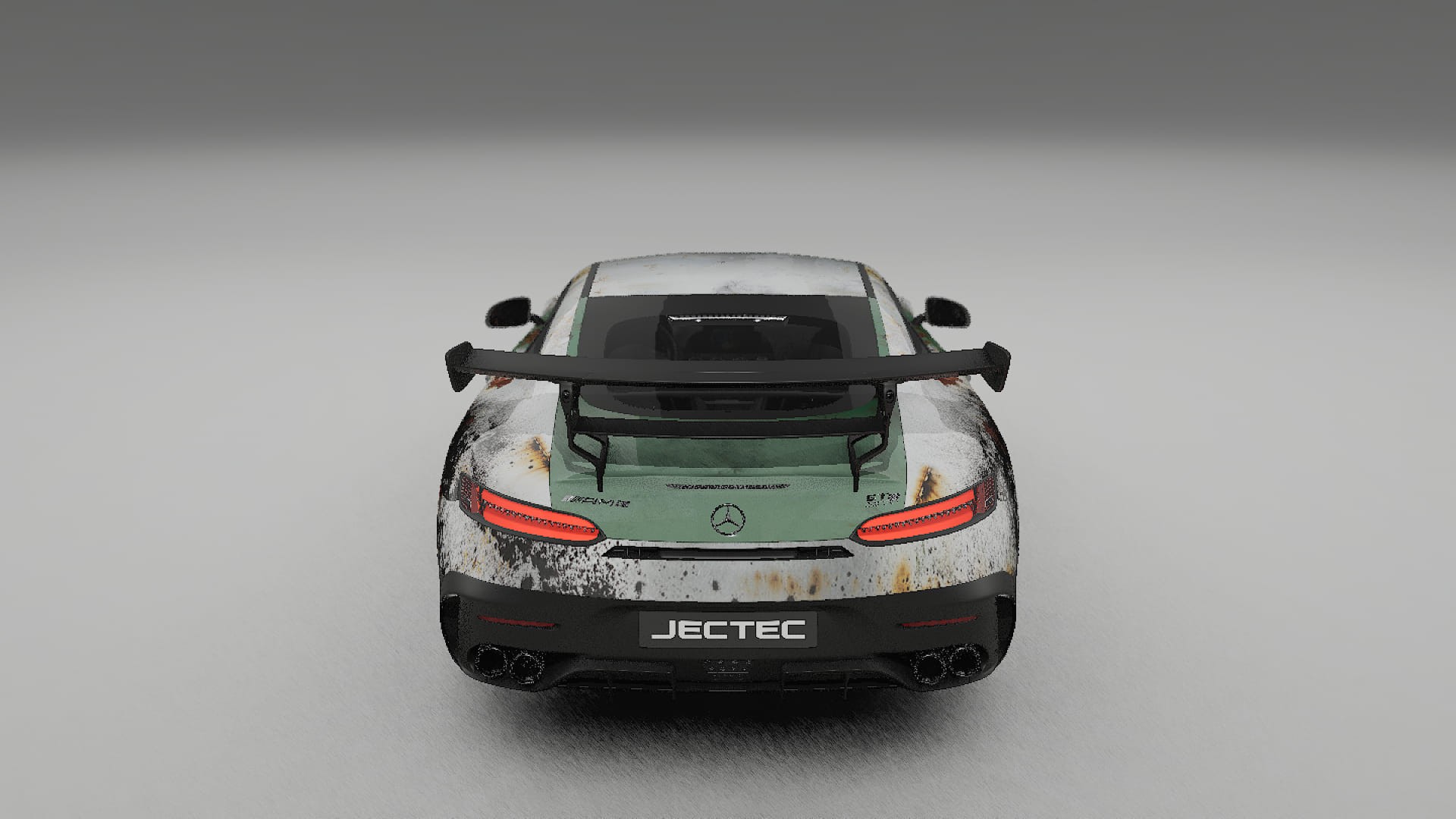 Mercedes AMG GT Black Series C192 Coupe COBRA 11 – Design-Wrap PPF-Kit aus bedruckbarer Polyurethanfolie