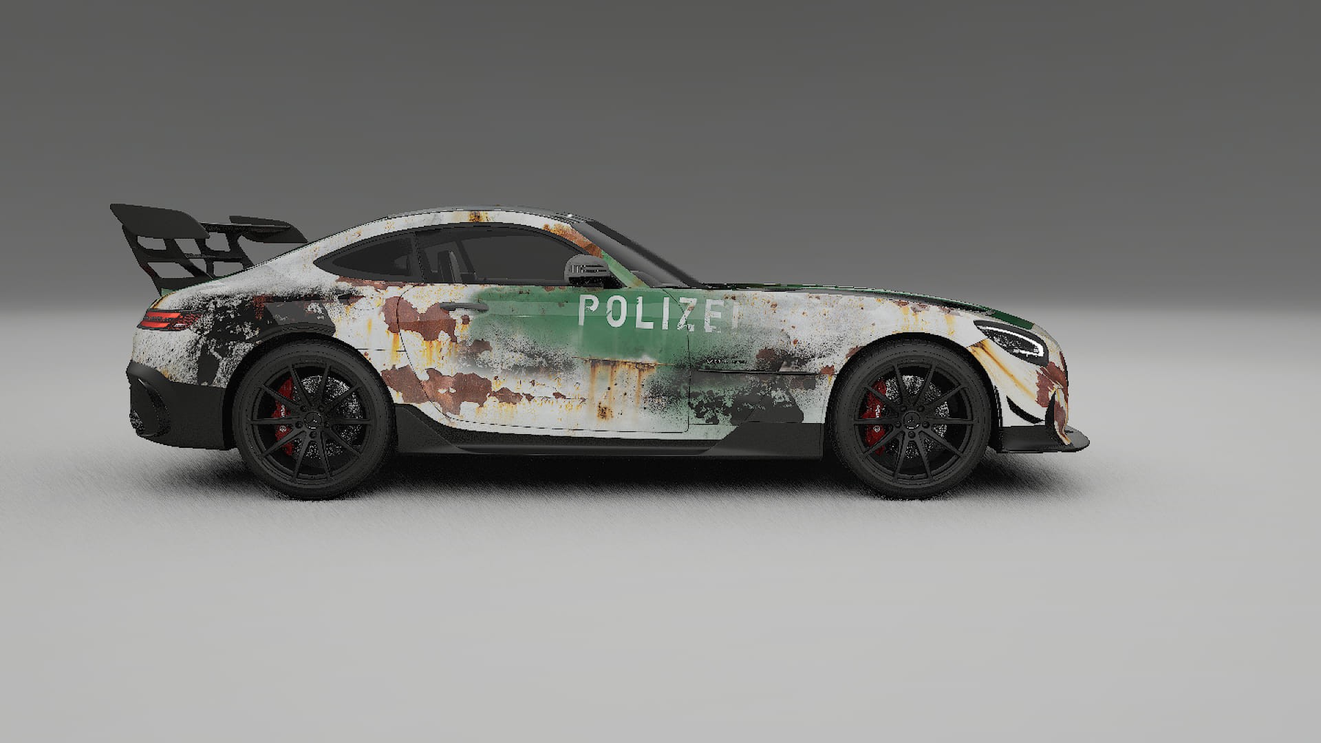 Mercedes AMG GT Black Series C192 Coupe COBRA 11 – Design-Wrap PPF-Kit aus bedruckbarer Polyurethanfolie