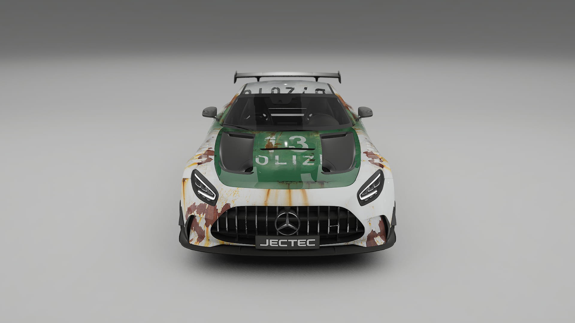 Mercedes AMG GT Black Series C192 Coupe COBRA 11 – Design-Wrap PPF-Kit aus bedruckbarer Polyurethanfolie