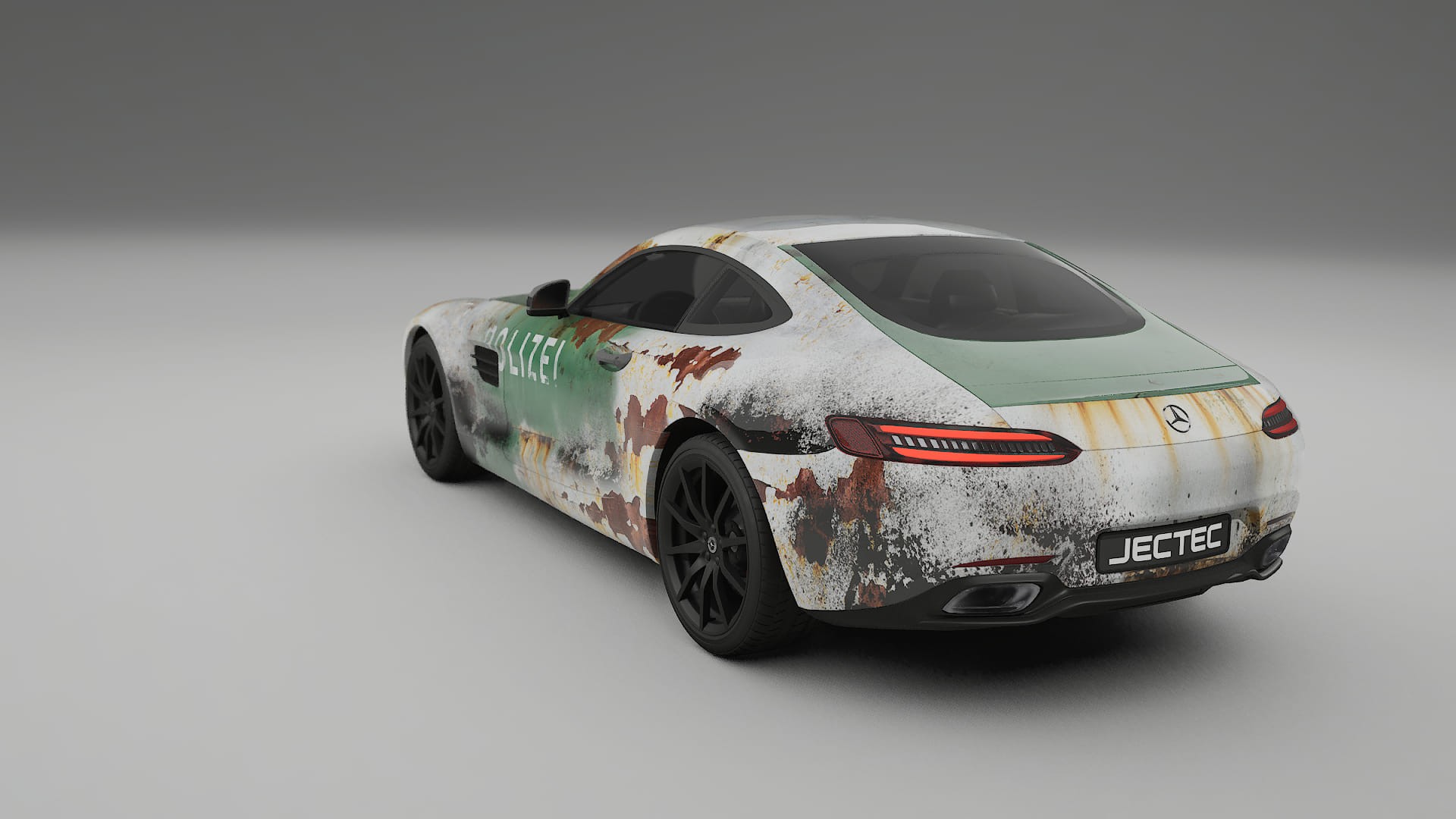 Mercedes AMG GT C190 Coupe COBRA 11 – Design-Wrap PPF-Kit aus bedruckbarer Polyurethanfolie