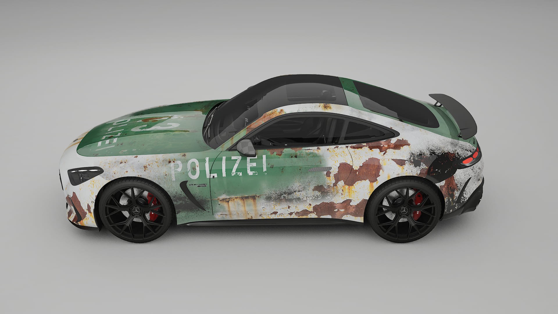 Mercedes AMG GT Coupe C192 COBRA 11 – Design-Wrap PPF-Kit aus bedruckbarer Polyurethanfolie