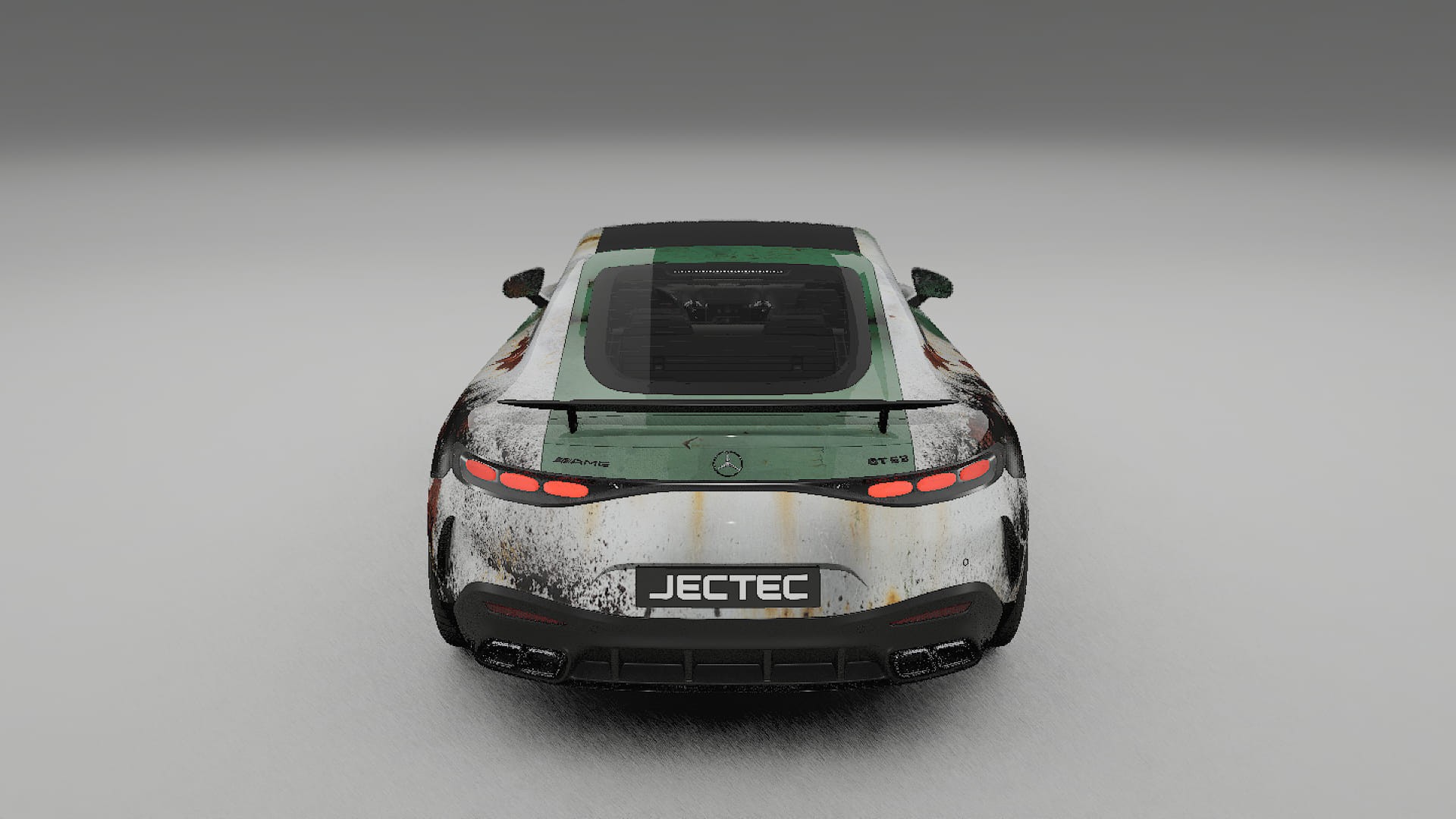 Mercedes AMG GT Coupe C192 COBRA 11 – Design-Wrap PPF-Kit aus bedruckbarer Polyurethanfolie