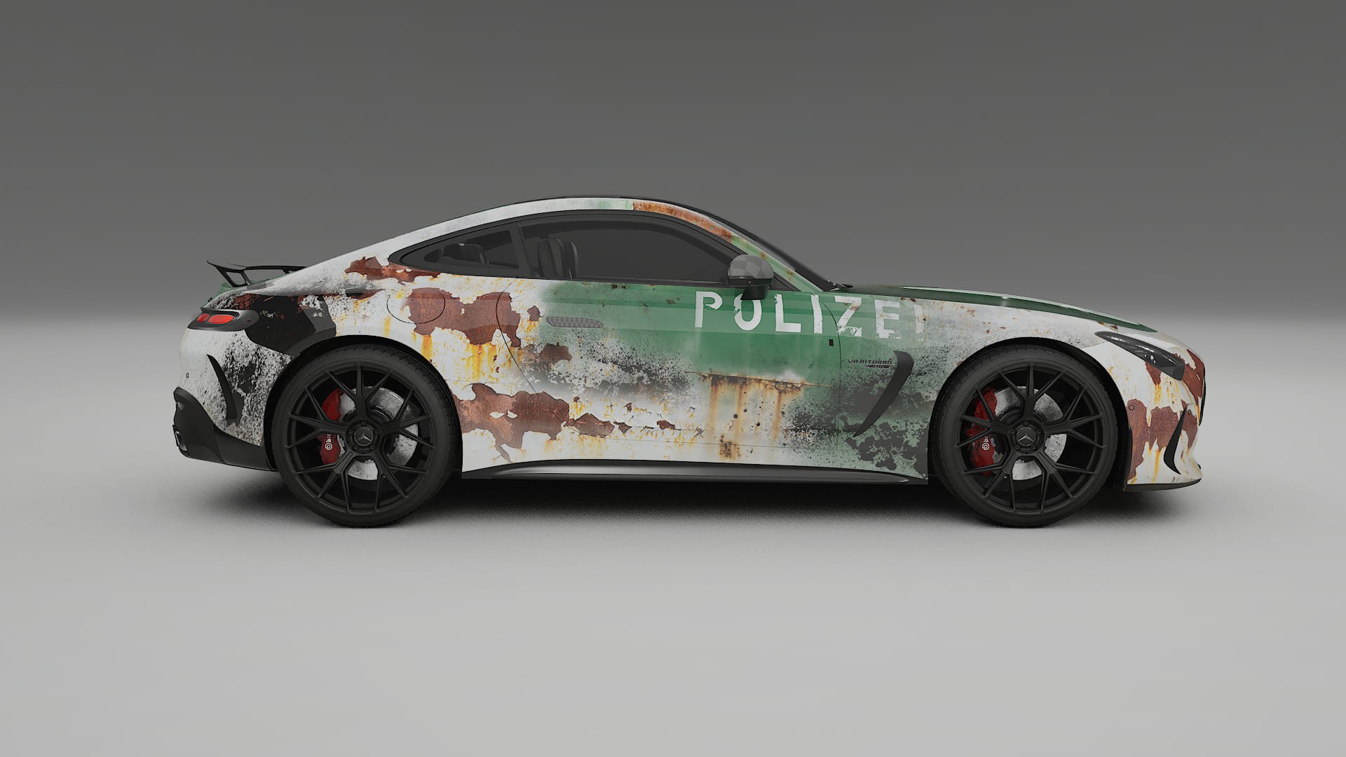 Mercedes AMG GT Coupe C192 COBRA 11 – Design-Wrap PPF-Kit aus bedruckbarer Polyurethanfolie