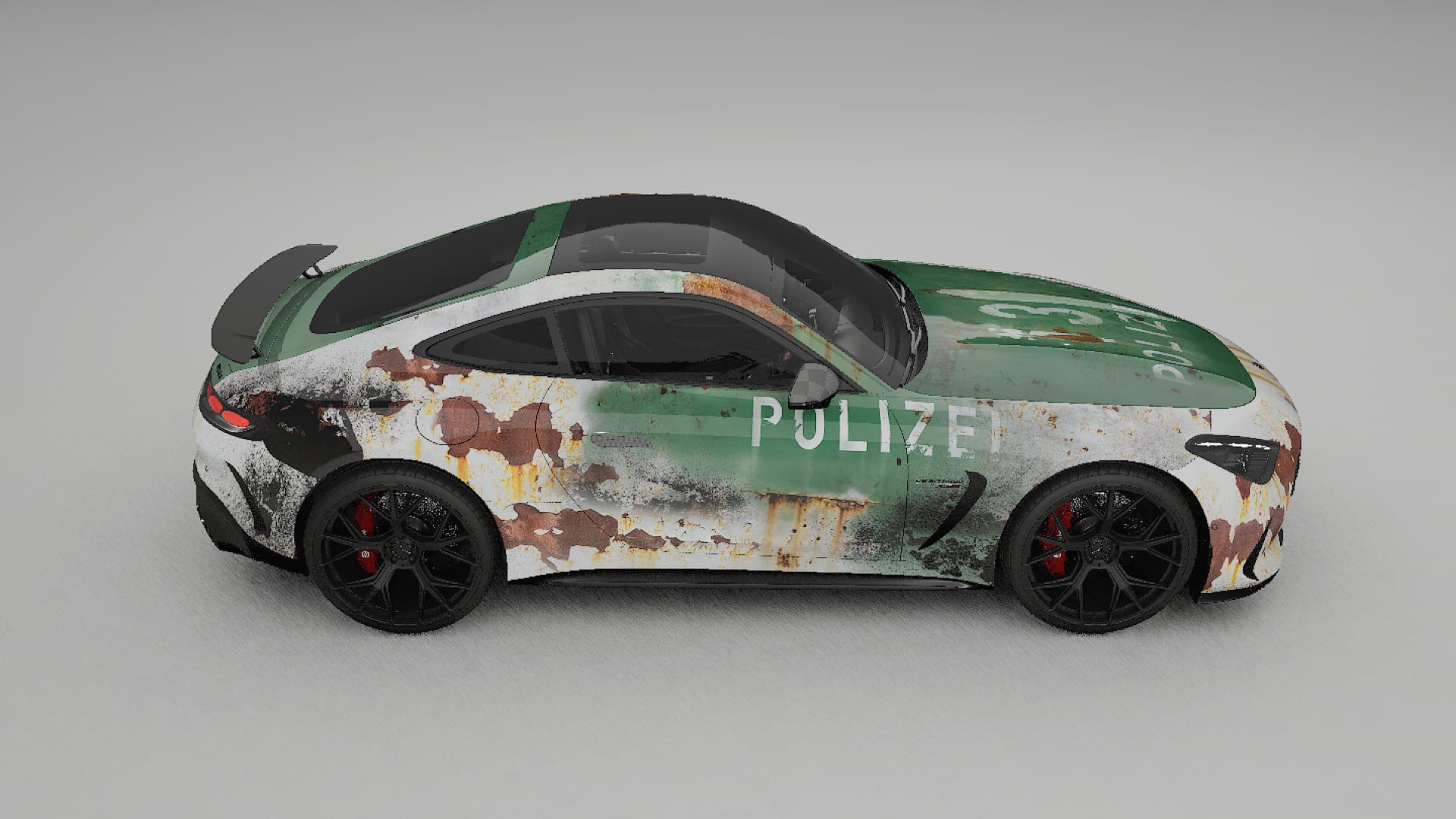 Mercedes AMG GT Coupe C192 COBRA 11 – Design-Wrap PPF-Kit aus bedruckbarer Polyurethanfolie