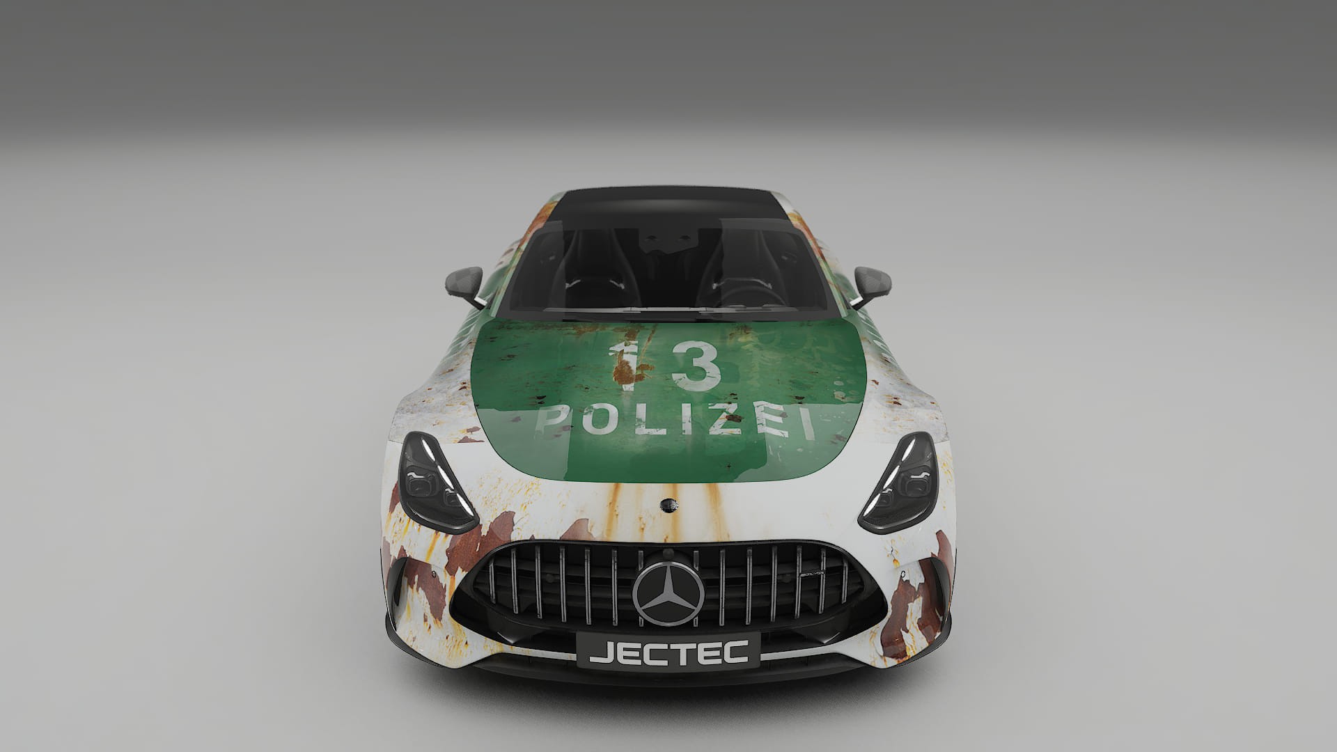 Mercedes AMG GT Coupe C192 COBRA 11 – Design-Wrap PPF-Kit aus bedruckbarer Polyurethanfolie