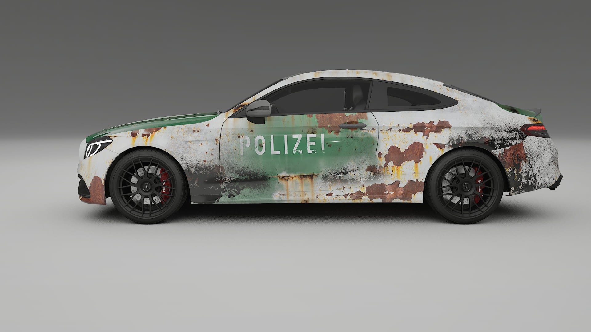 Mercedes C63 AMG W205 Coupe COBRA 11 – Design-Wrap PPF-Kit aus bedruckbarer Polyurethanfolie