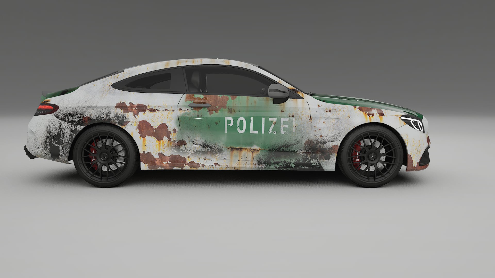 Mercedes C63 AMG W205 Coupe COBRA 11 – Design-Wrap PPF-Kit aus bedruckbarer Polyurethanfolie