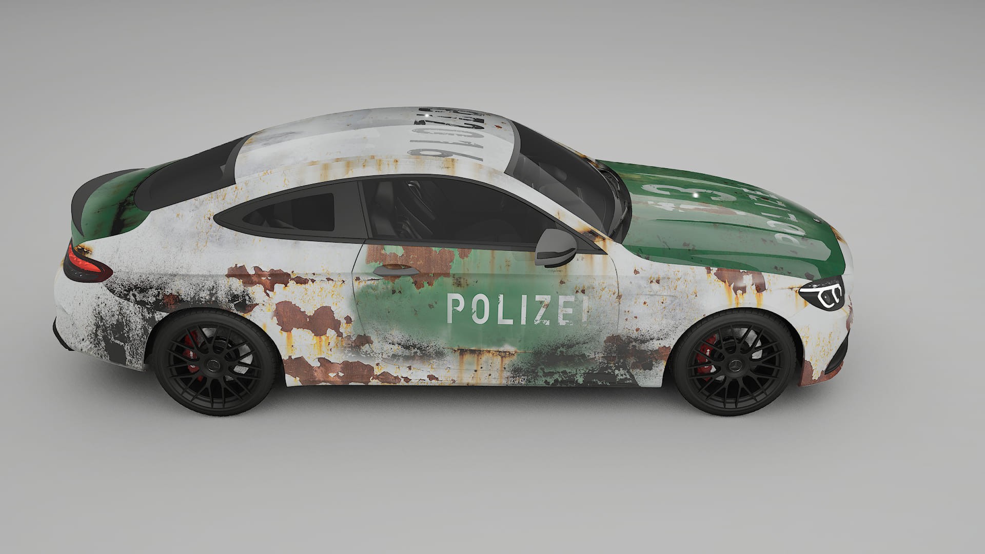 Mercedes C63 AMG W205 Coupe COBRA 11 – Design-Wrap PPF-Kit aus bedruckbarer Polyurethanfolie