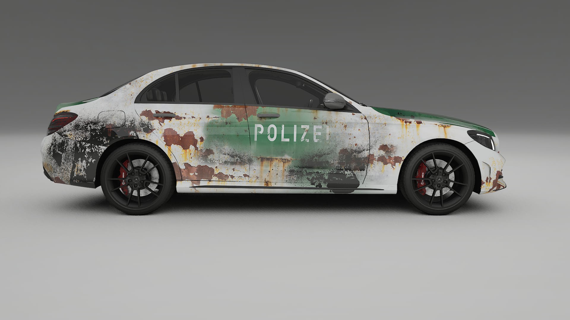 Mercedes C-class W205 AMG sedan COBRA 11 – Design-Wrap PPF-Kit aus bedruckbarer Polyurethanfolie