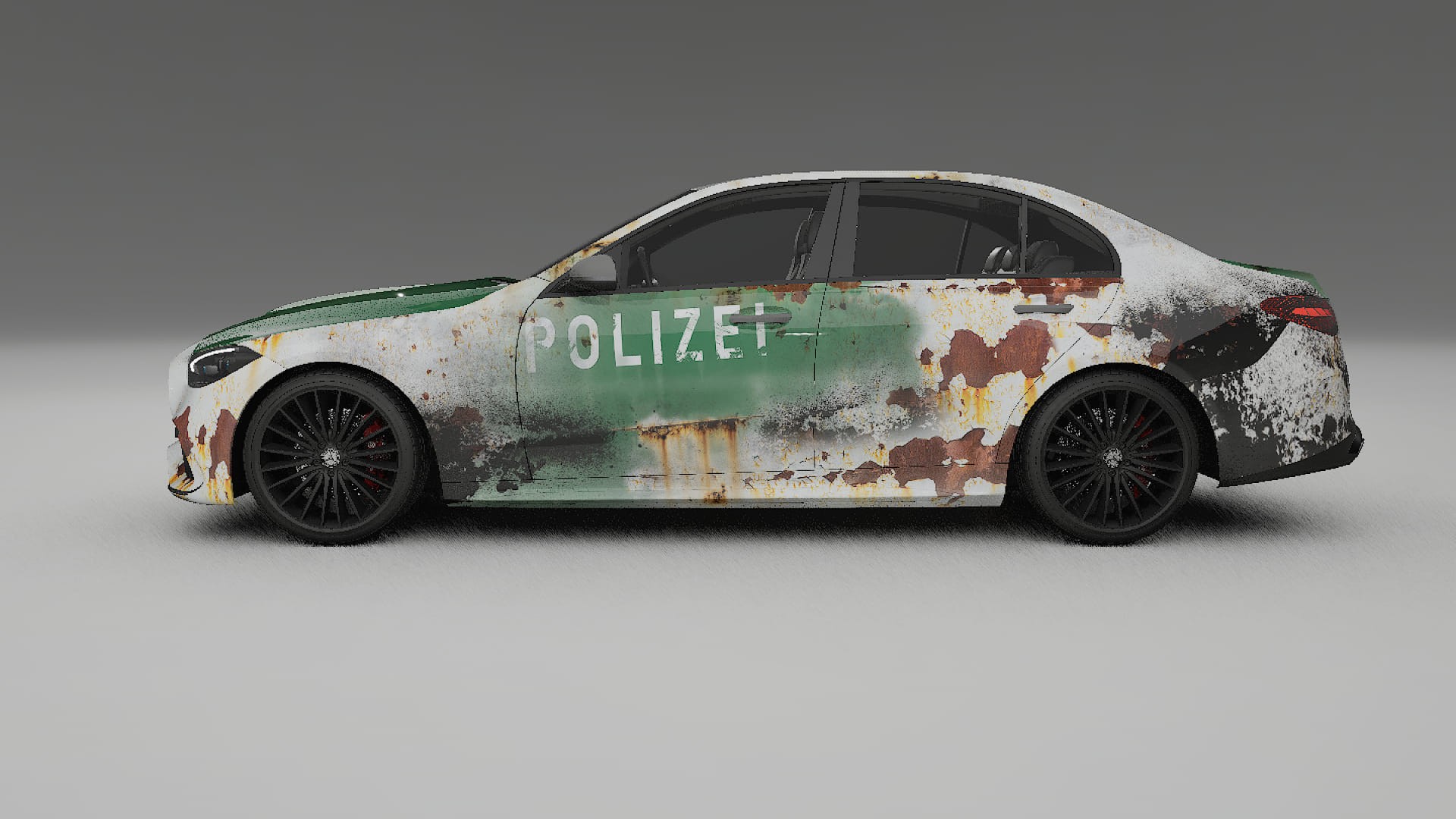 Mercedes C-class W206 COBRA 11 – Design-Wrap PPF-Kit aus bedruckbarer Polyurethanfolie