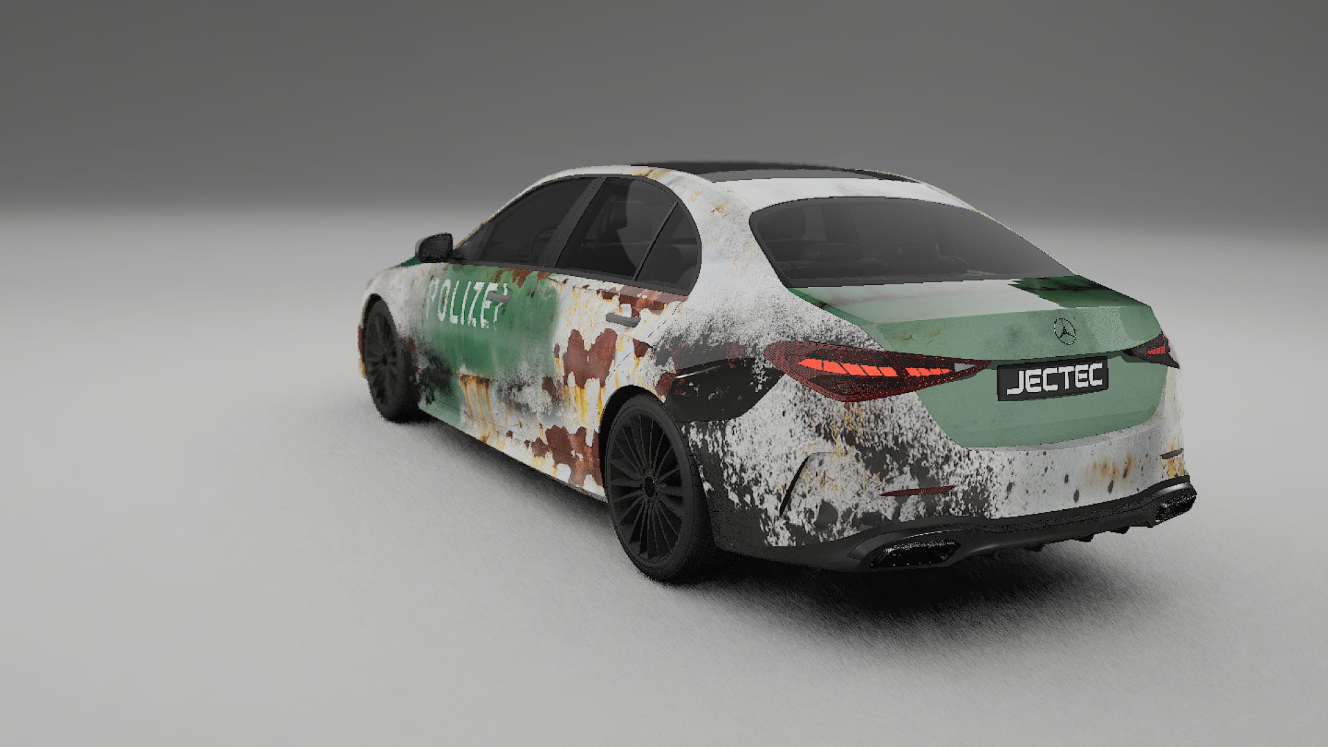 Mercedes C-class W206 COBRA 11 – Design-Wrap PPF-Kit aus bedruckbarer Polyurethanfolie