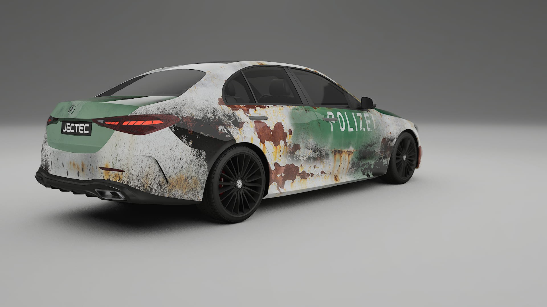 Mercedes C-class W206 COBRA 11 – Design-Wrap PPF-Kit aus bedruckbarer Polyurethanfolie