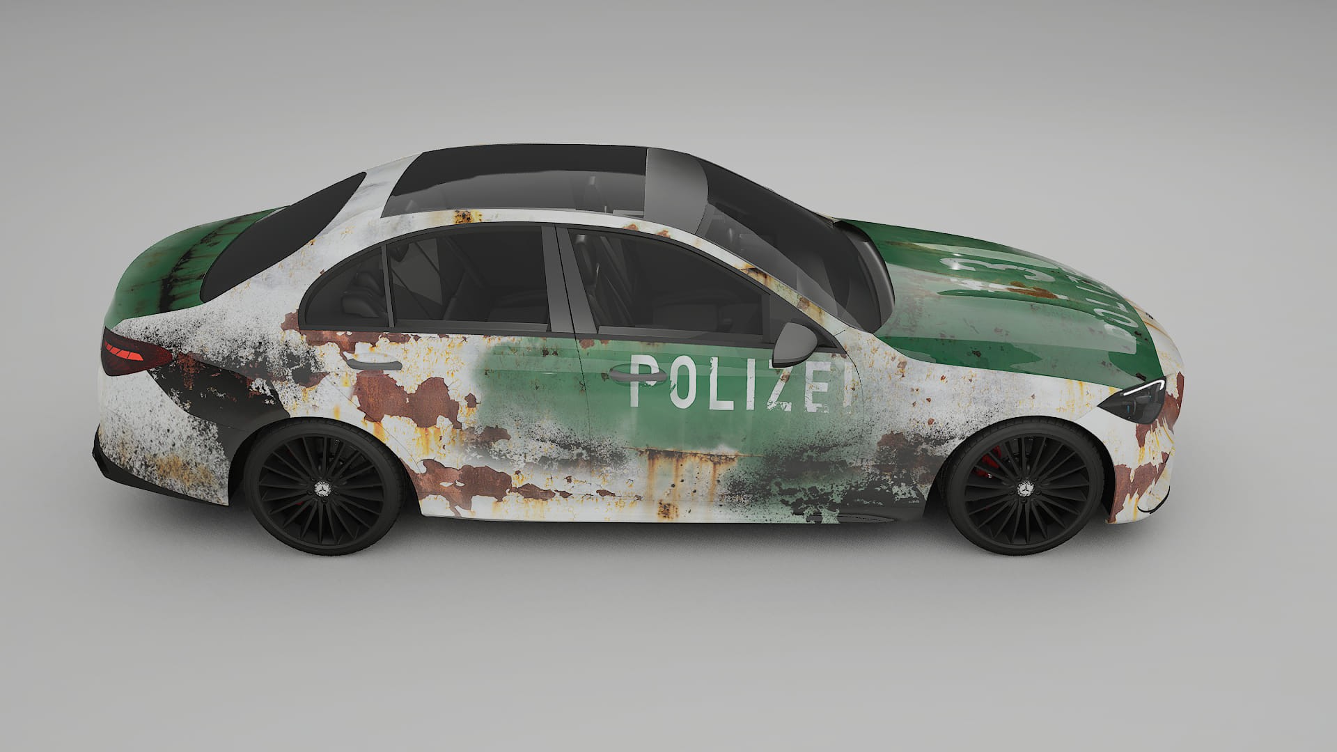 Mercedes C-class W206 COBRA 11 – Design-Wrap PPF-Kit aus bedruckbarer Polyurethanfolie