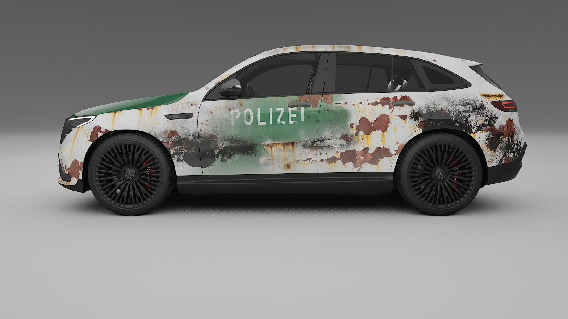 Mercedes EQC AMG COBRA 11 – Design-Wrap PPF-Kit aus bedruckbarer Polyurethanfolie