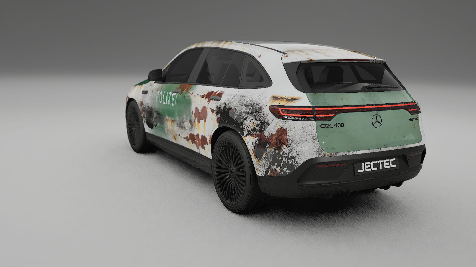 Mercedes EQC AMG COBRA 11 – Design-Wrap PPF-Kit aus bedruckbarer Polyurethanfolie